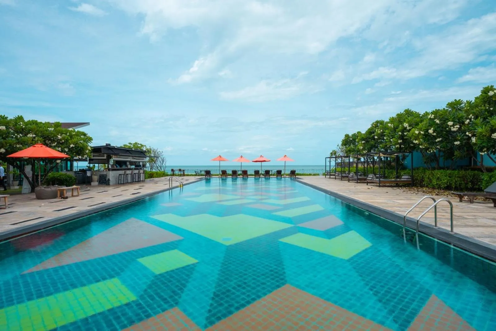 Swimming pool in Coral Tree Villa Huahin