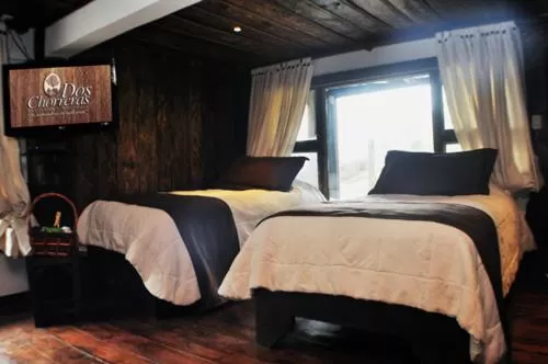 Bed in Hacienda Hostería Dos Chorreras