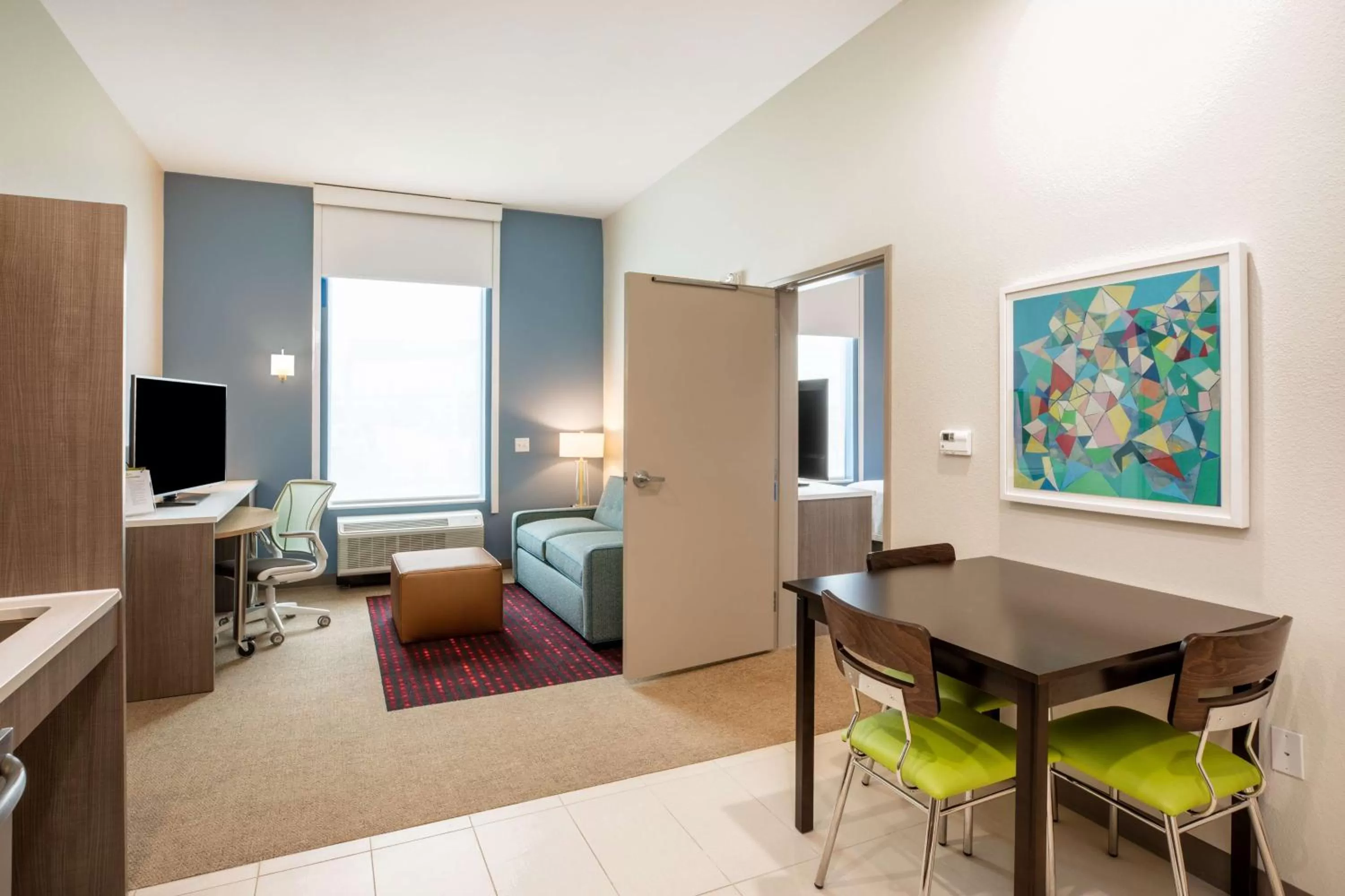 Bedroom in Home2 Suites by Hilton Houston Bush Intercontinental Airport Iah Beltway 8