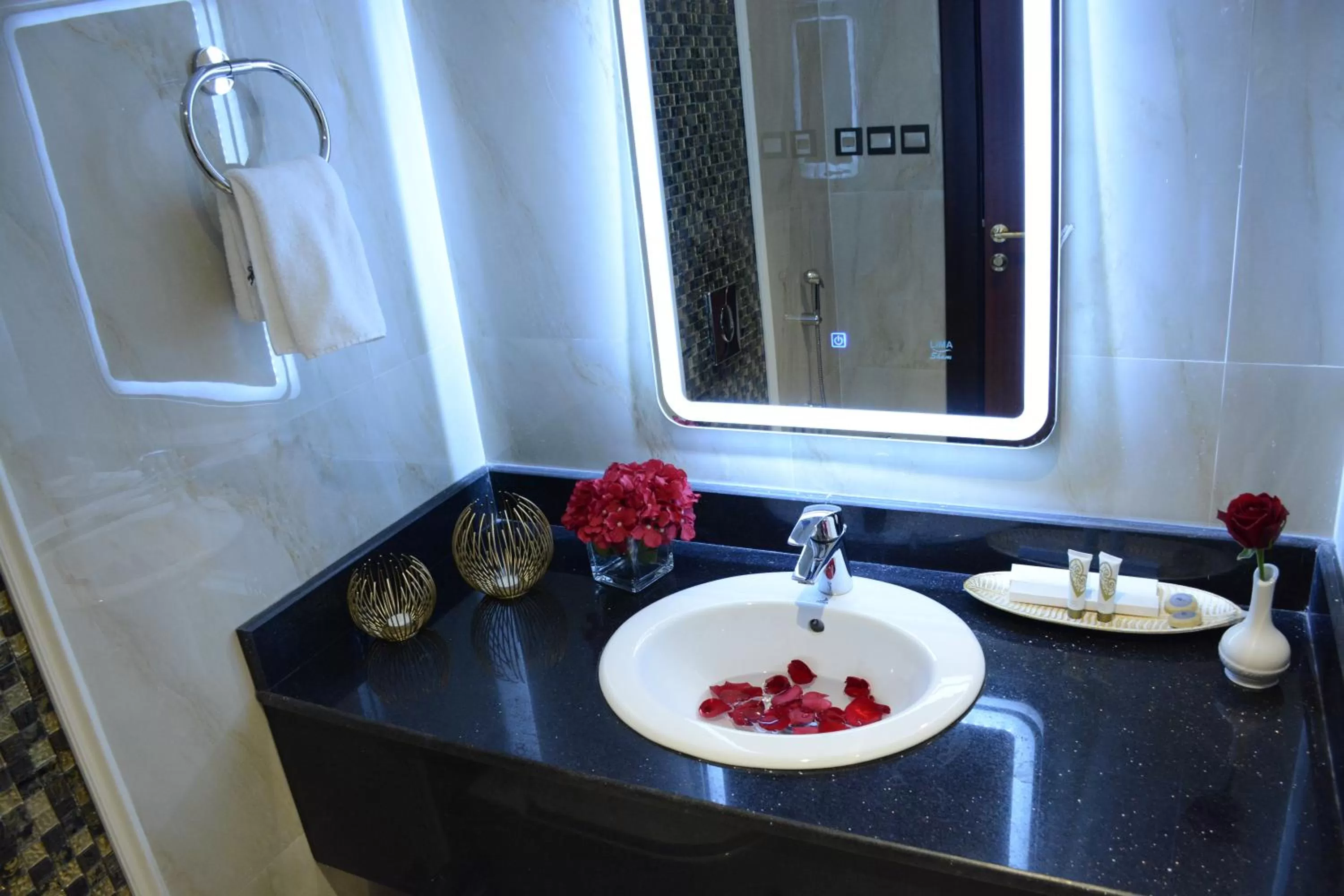 Bathroom in E1 Hotel