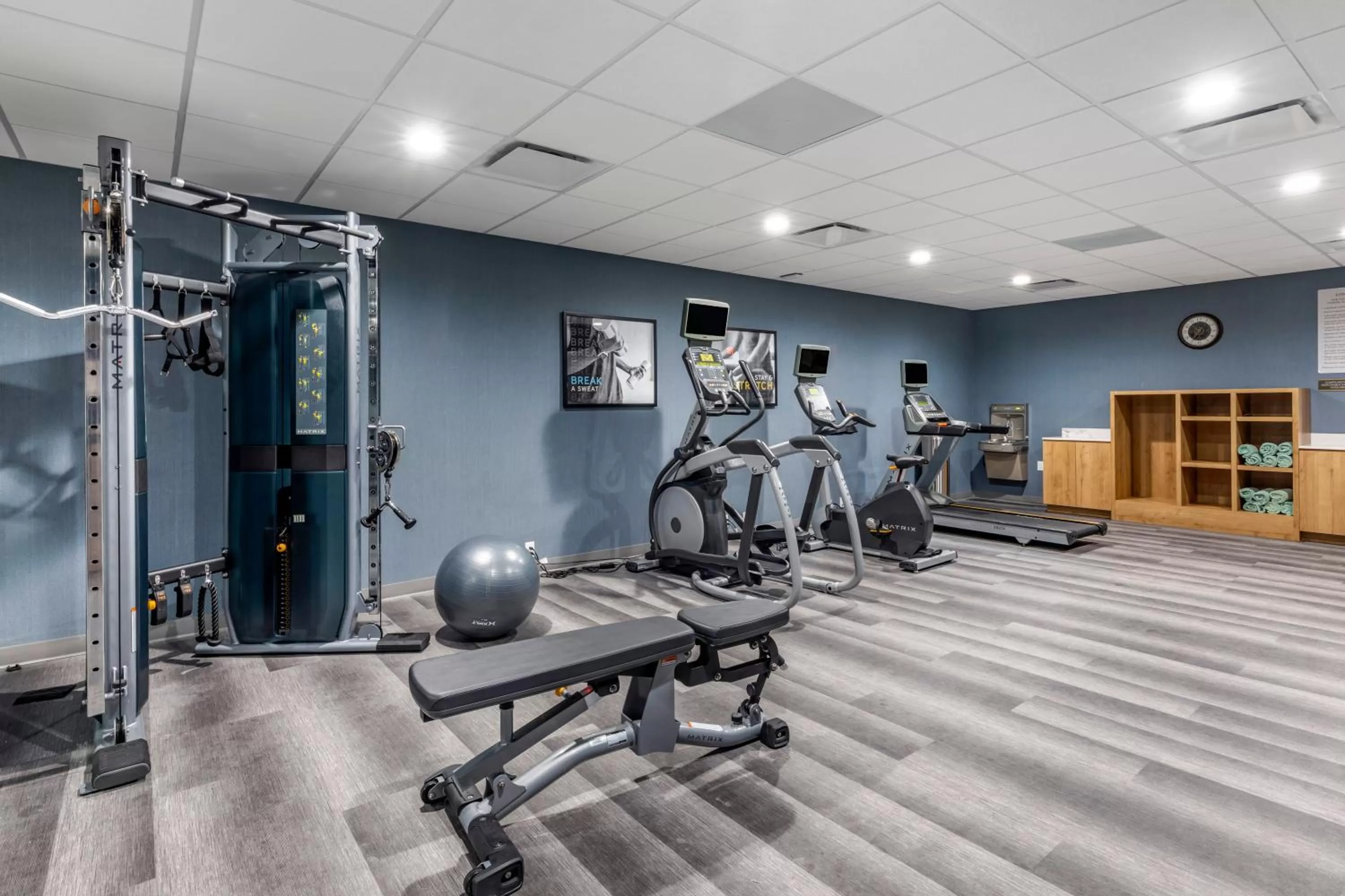 Fitness centre/facilities in Staybridge Suites Grand Prairie Near Epic Central by IHG