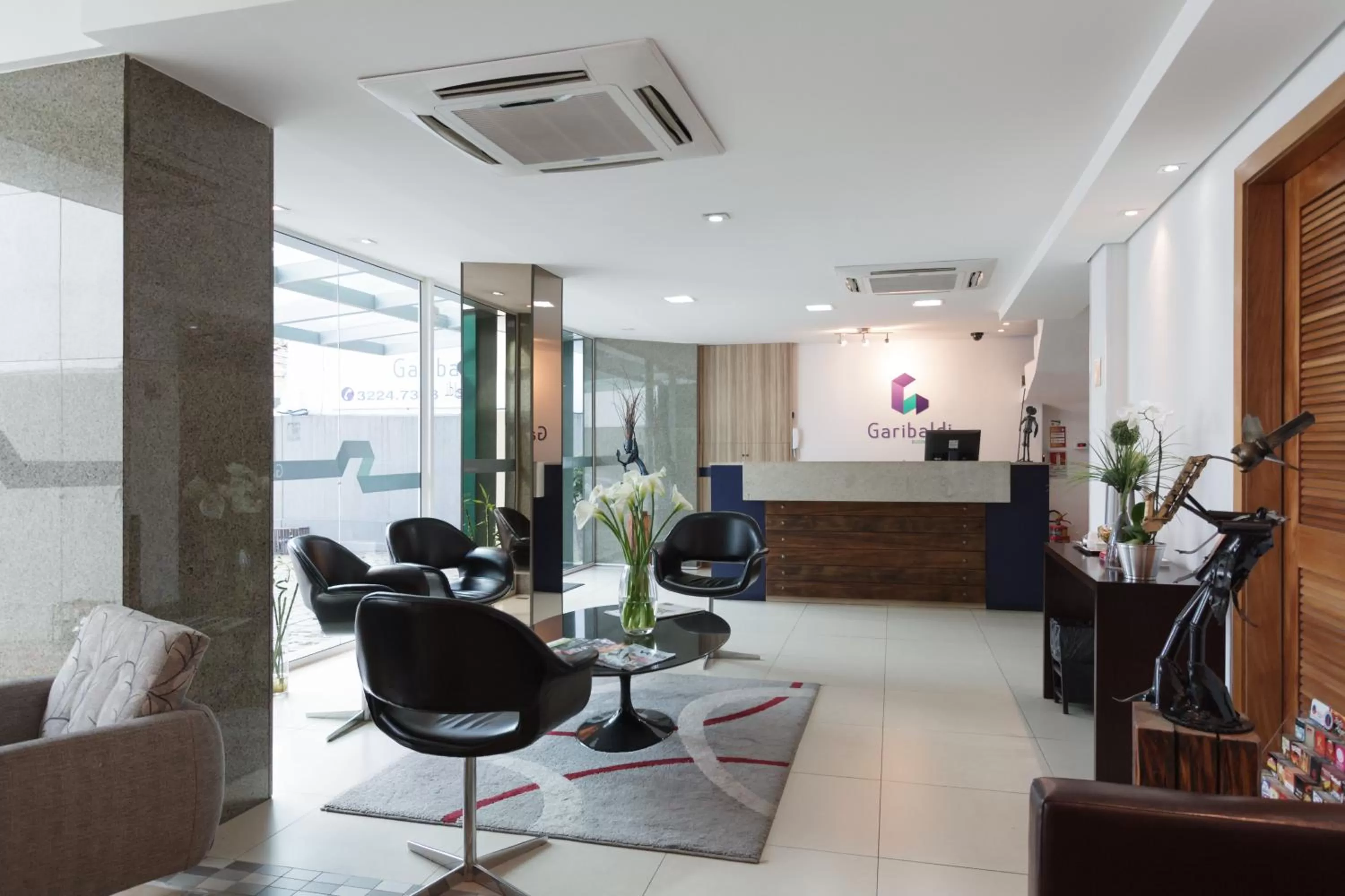 Lobby or reception in Garibaldi Business Hotel