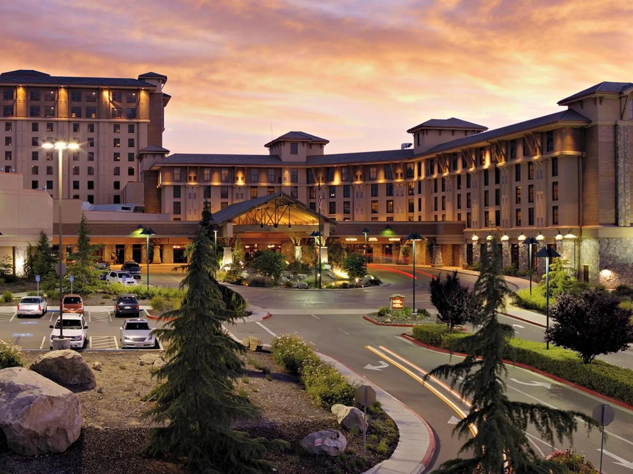 Property building in Chukchansi Gold Resort & Casino