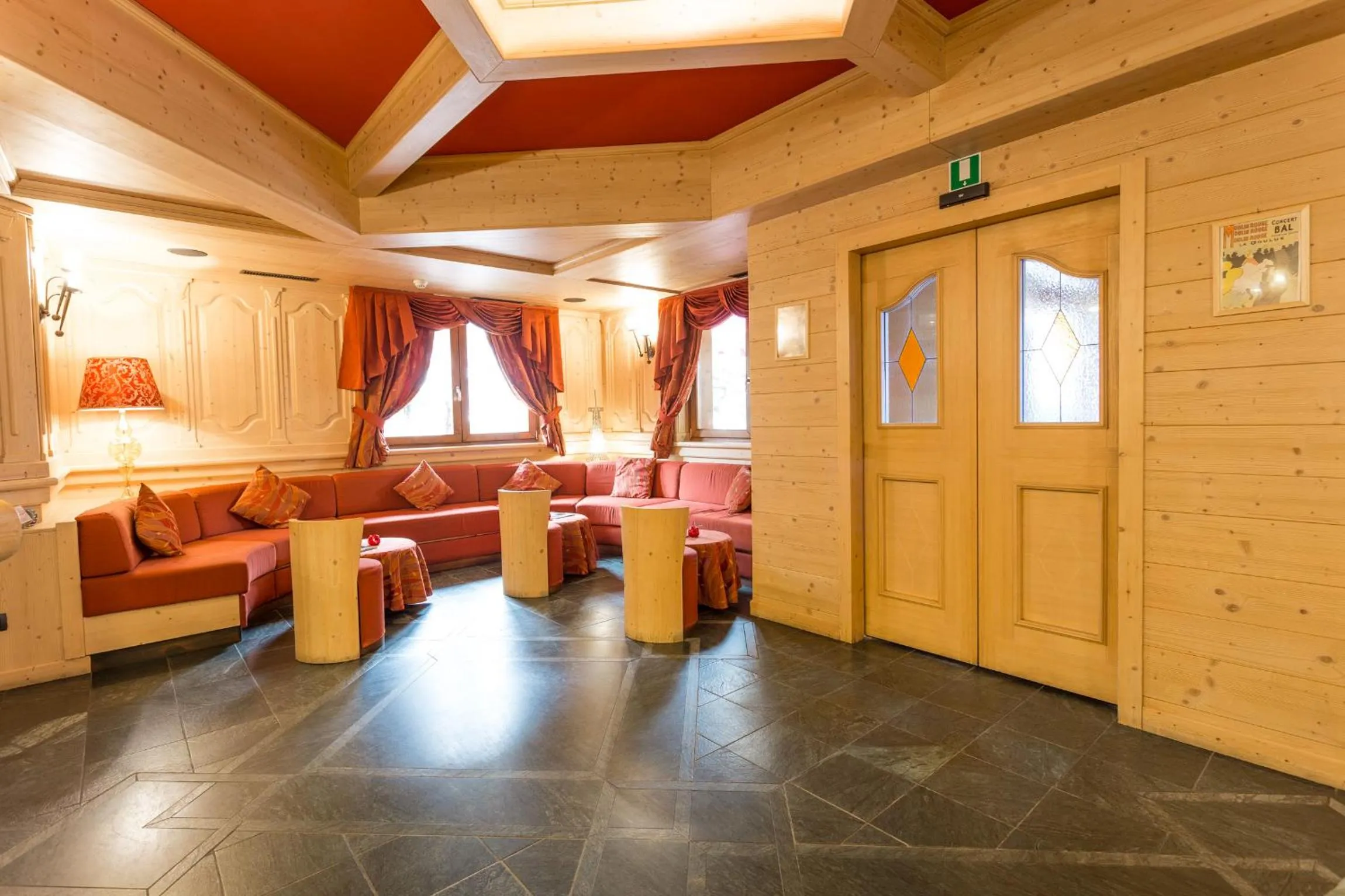 Lobby or reception in Hotel Arisch