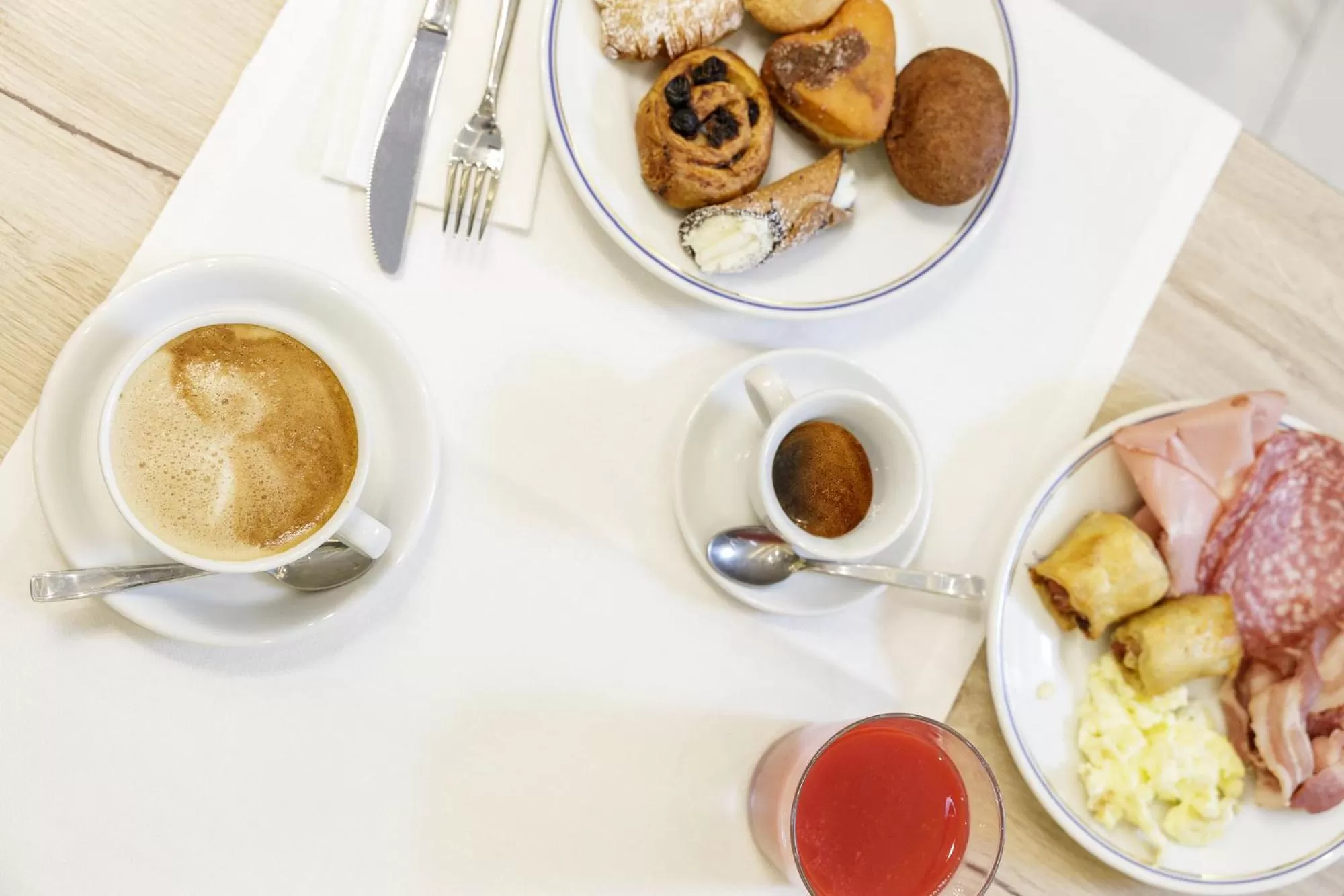 Breakfast in Best Western Hotel dei Mille