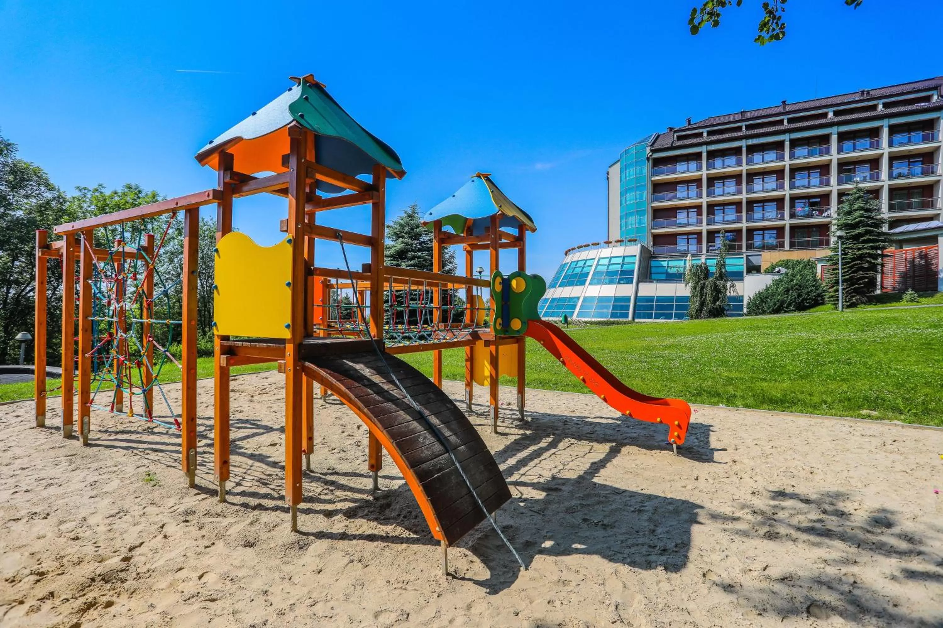 Children play ground in Hotel Belweder