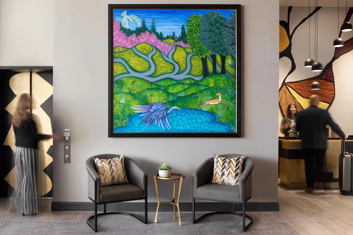 Lobby or reception in The MC, Autograph Collection