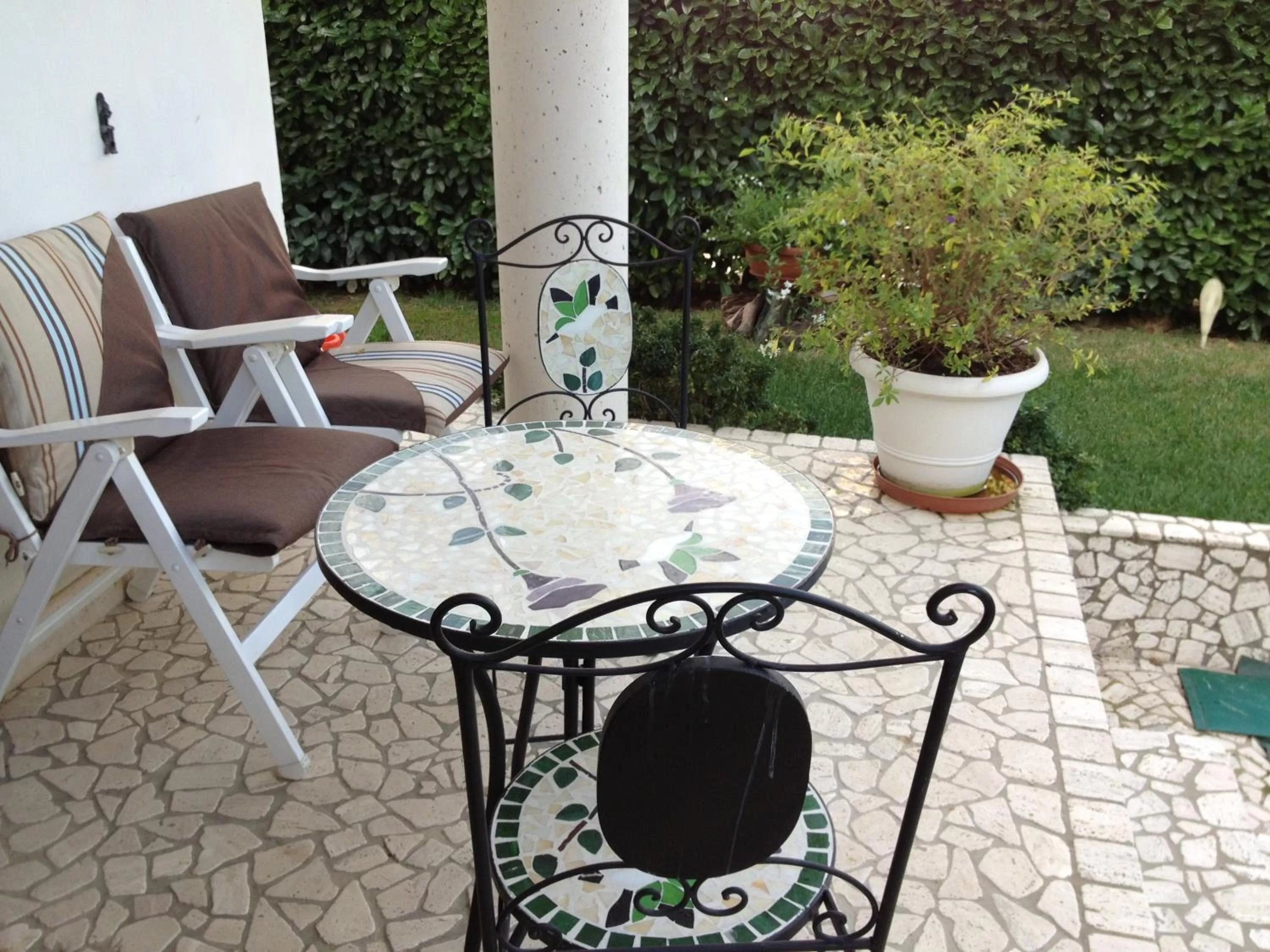 Patio in Villa Gioia Rooms