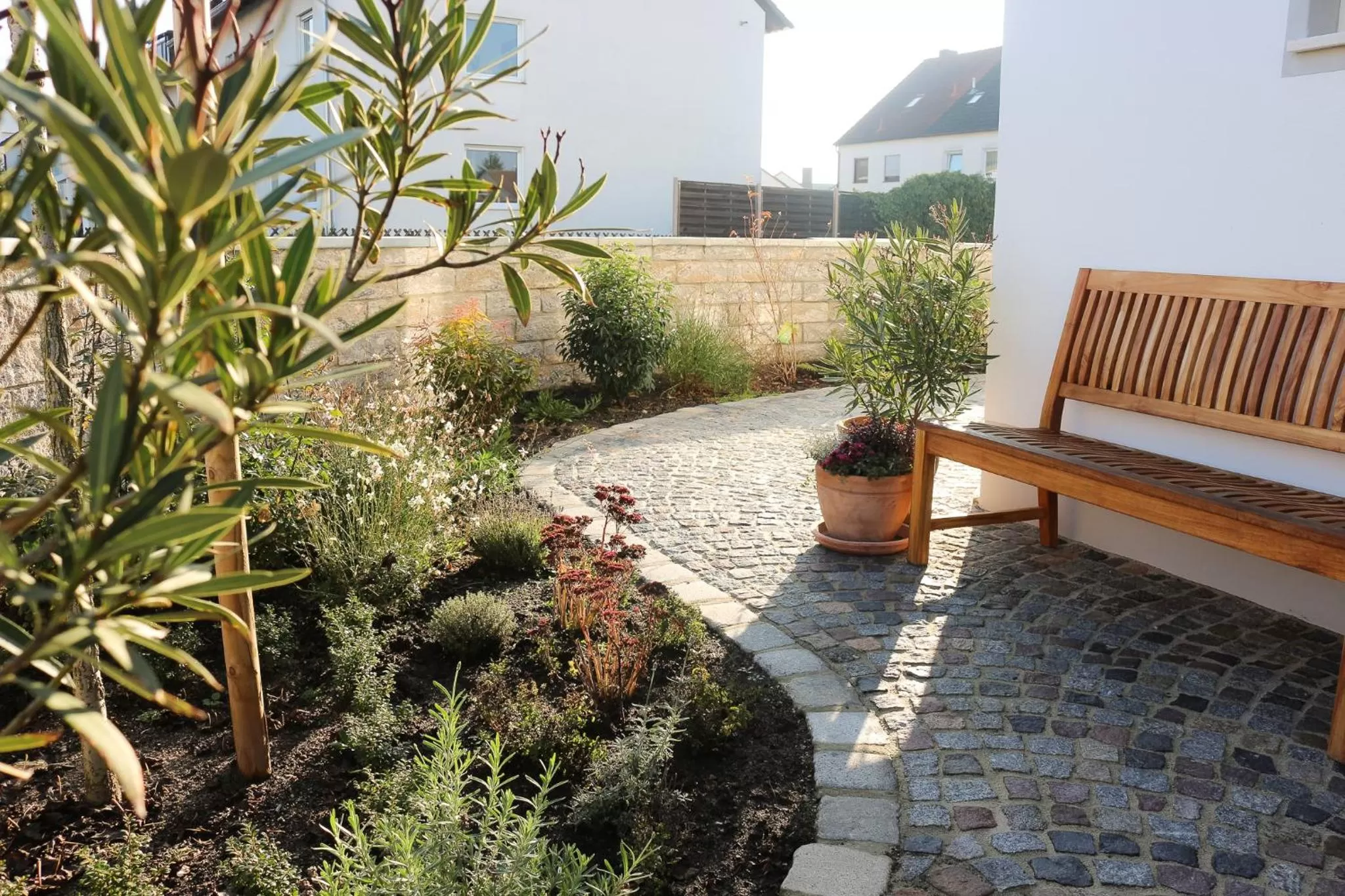 Garden in Das Kornburg-Quartier