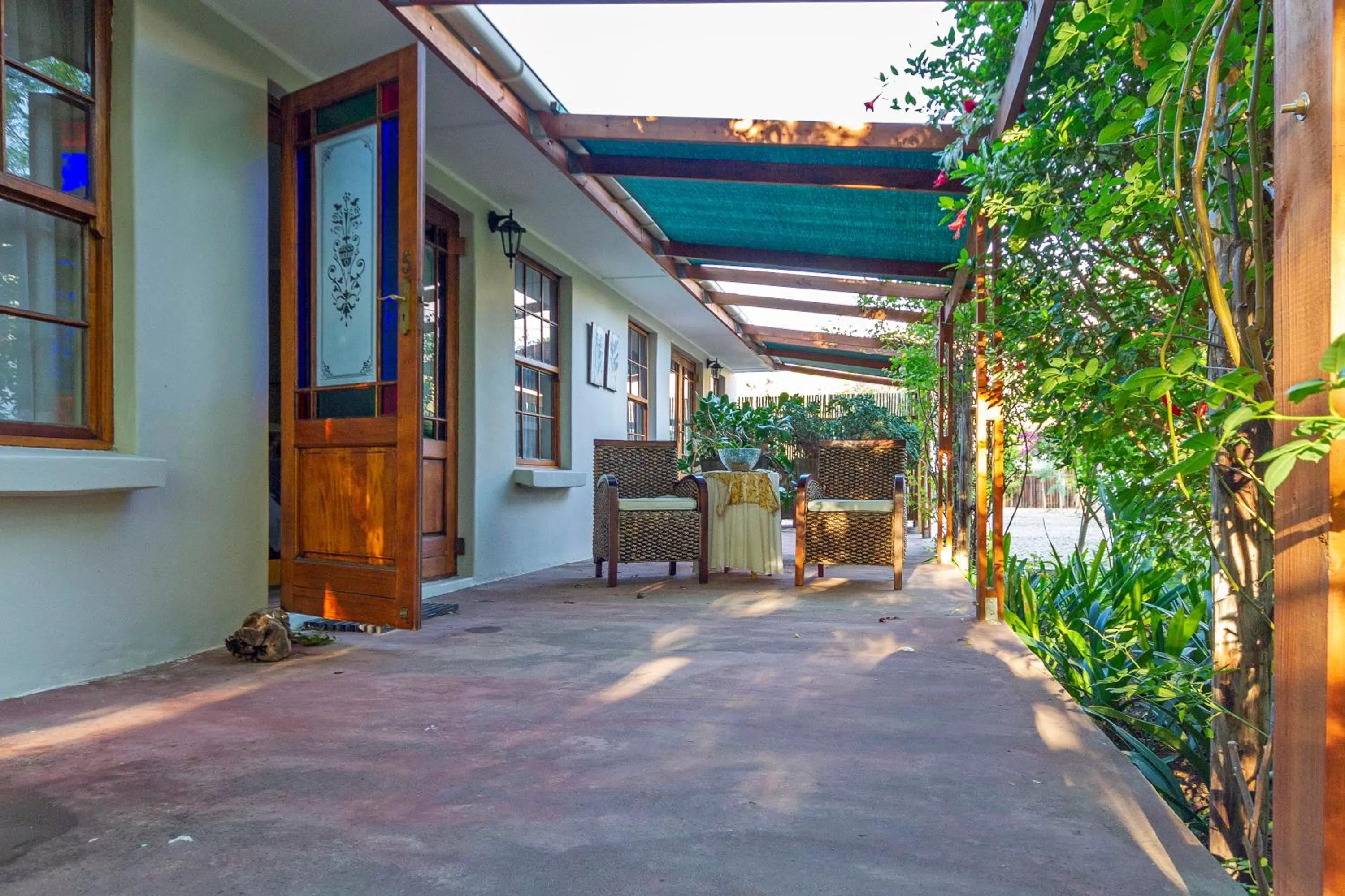 Garden in Airlies Historical Guest House