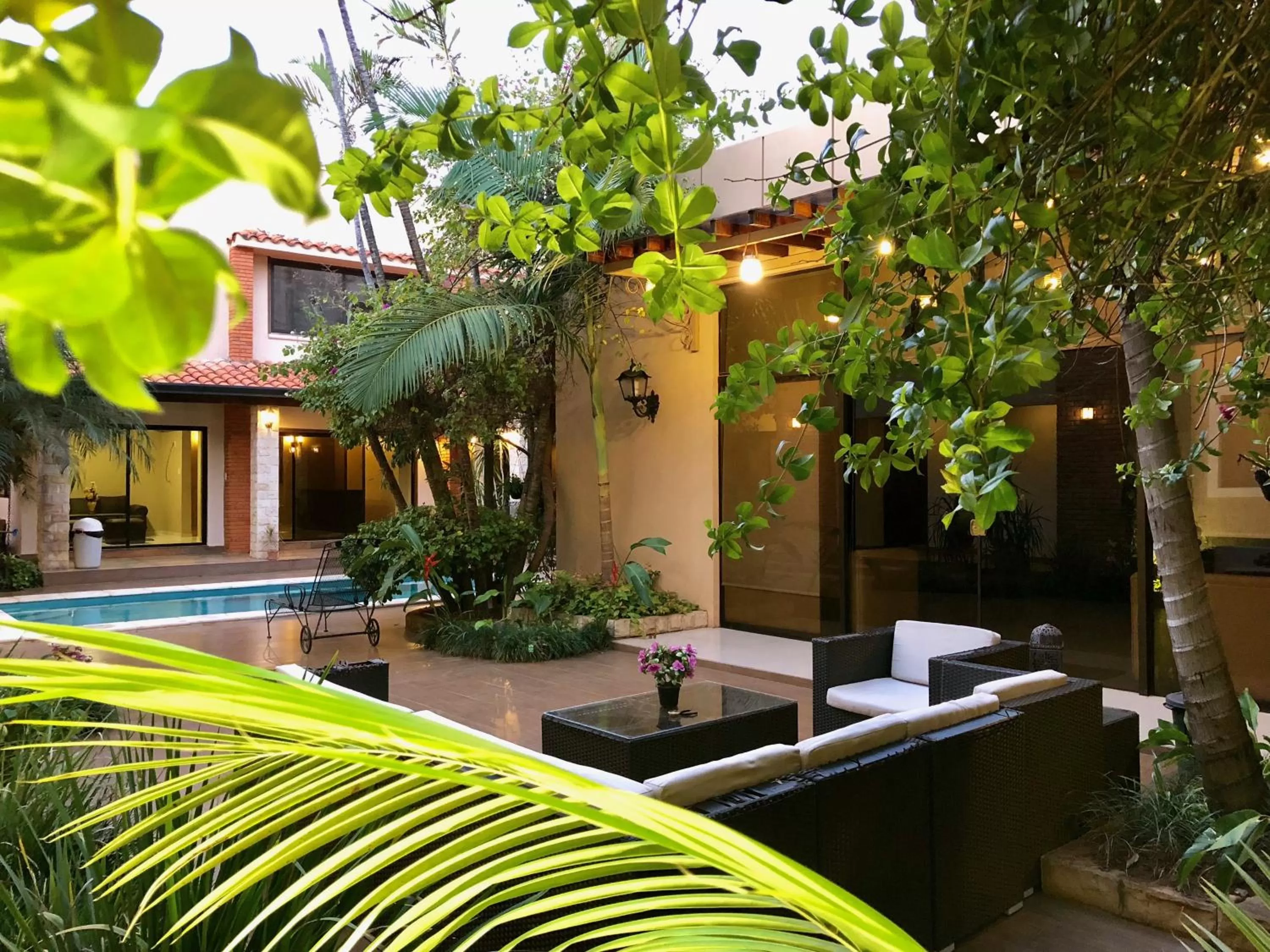 Patio in Posada del Cielo