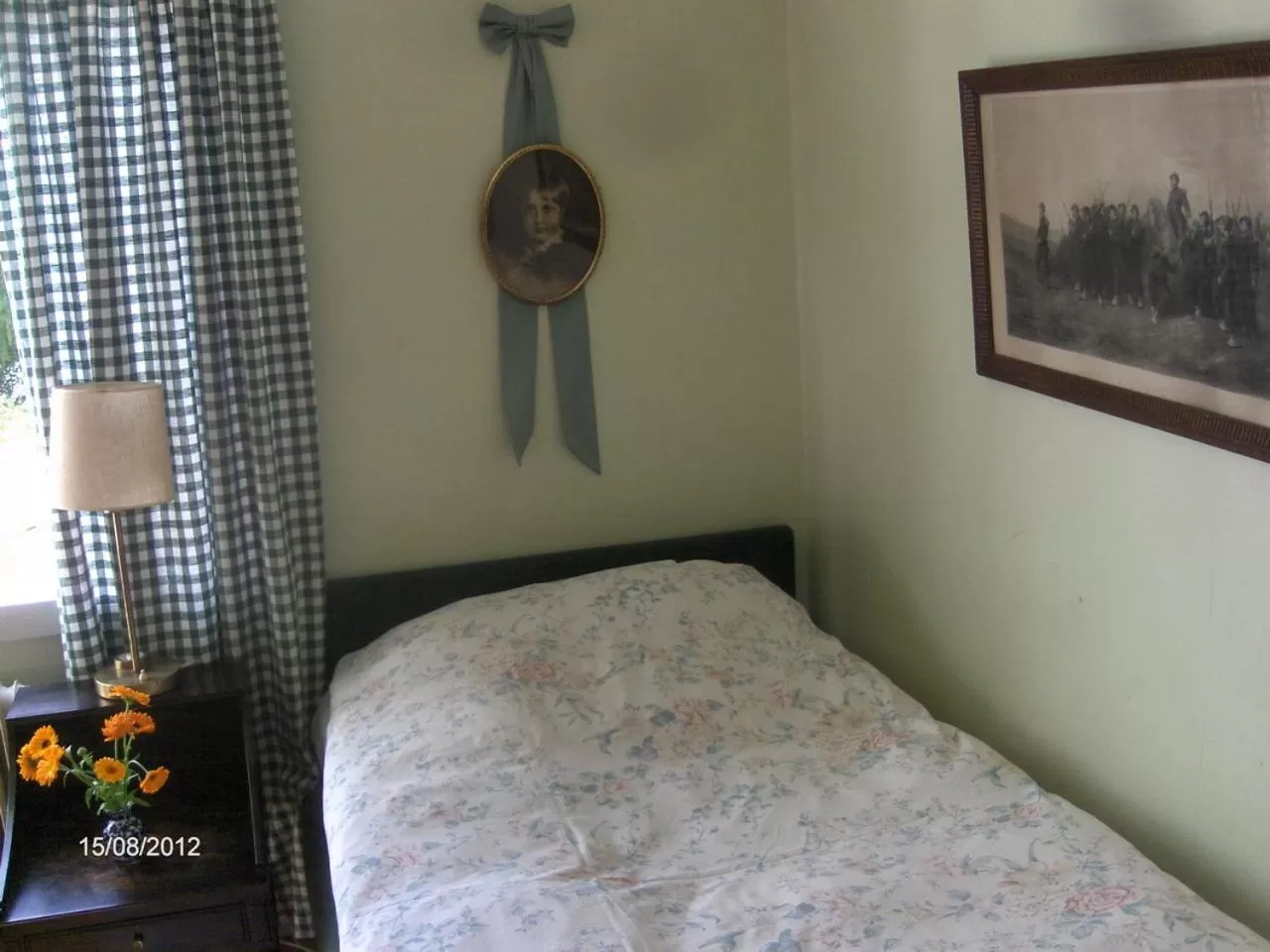 Bed in Mälby Säteri B&B