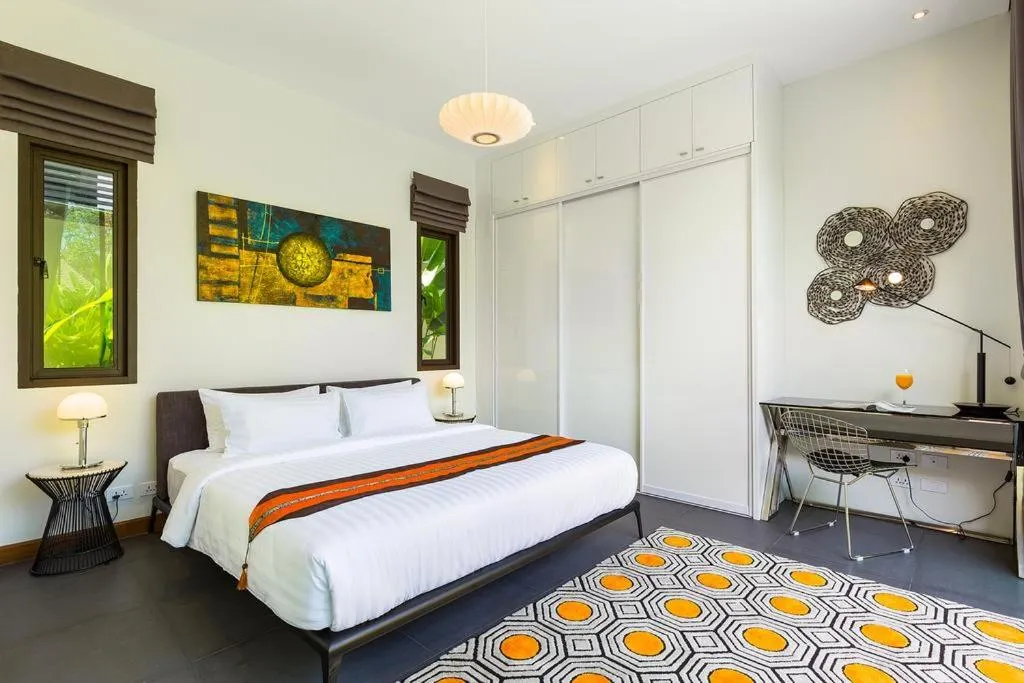 Bed in Inspire Villas Phuket