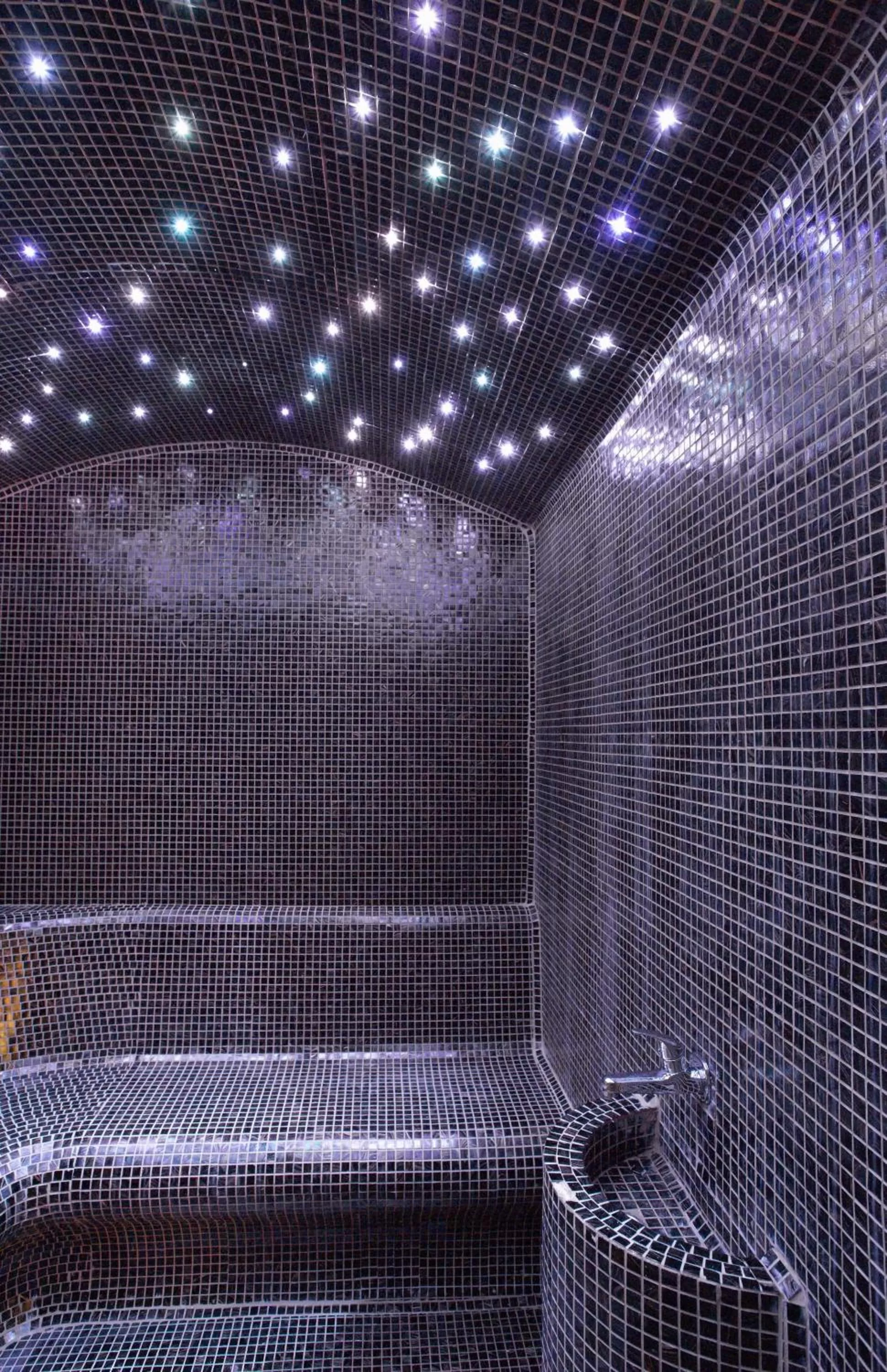 Steam room in Ambasador Hotel