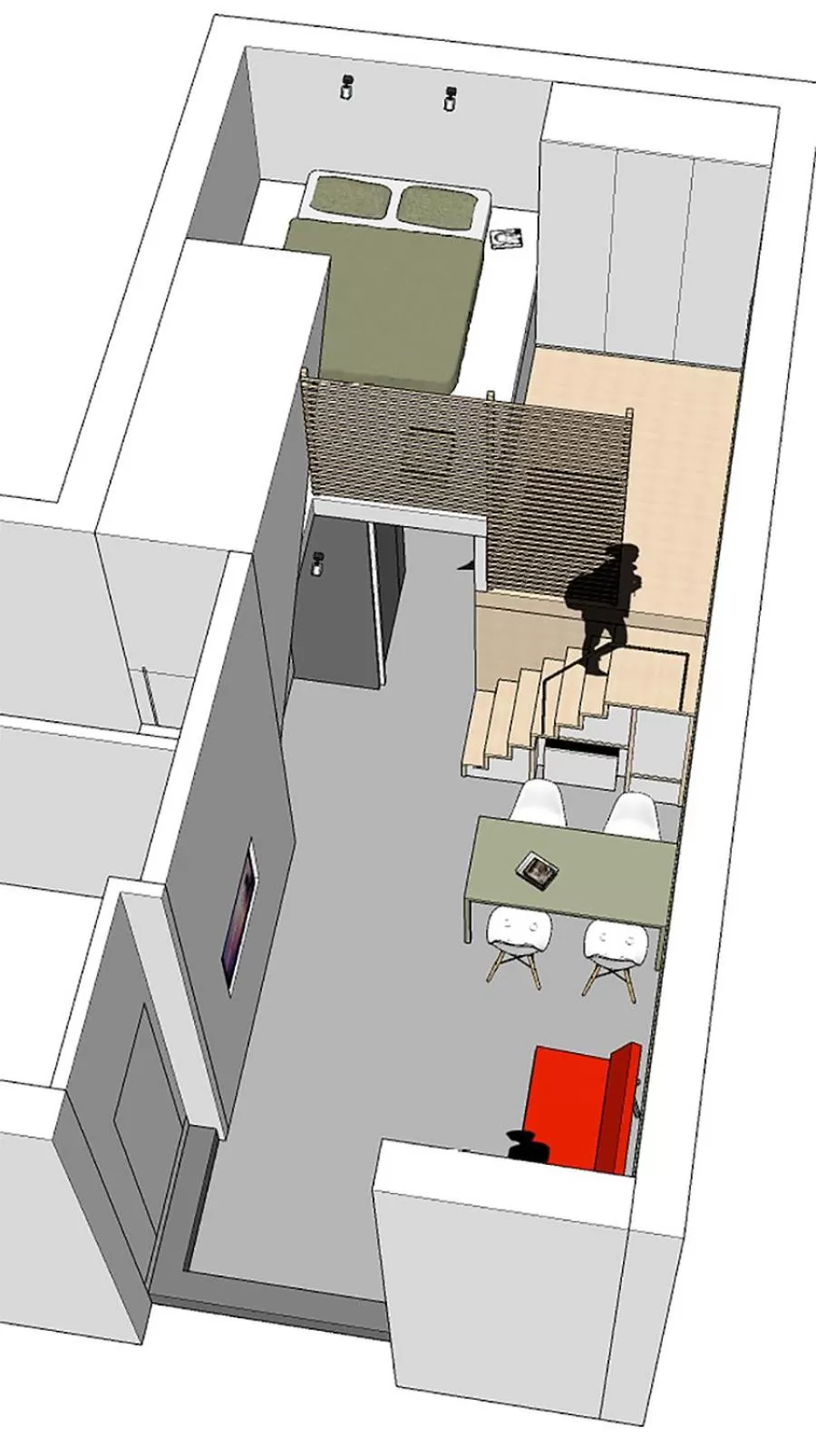 Floor Plan in HiP & STYLISCH B&B