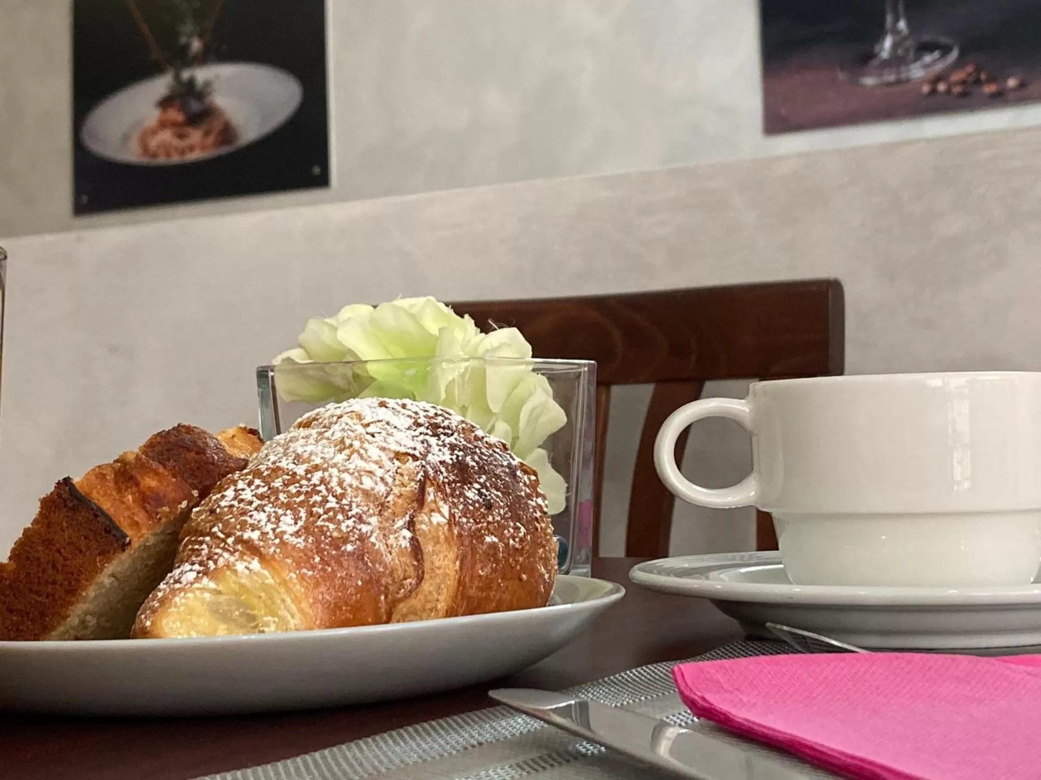 Food and drinks in Hotel Marconi