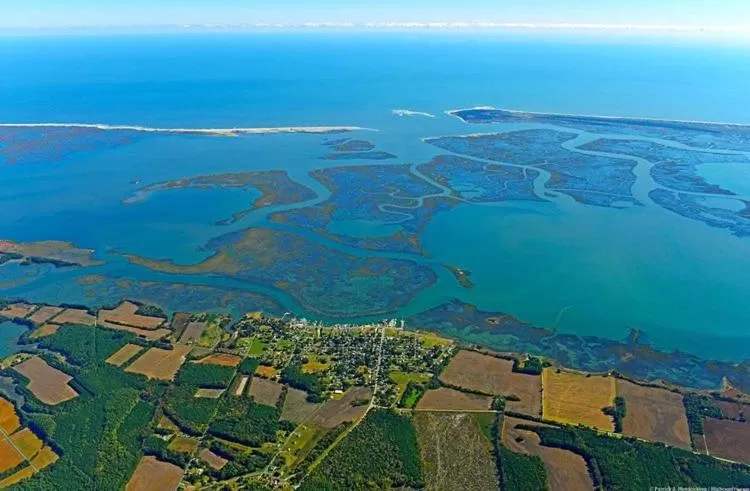 Bird's eye view in Wachapreague Inn - Motel Rooms