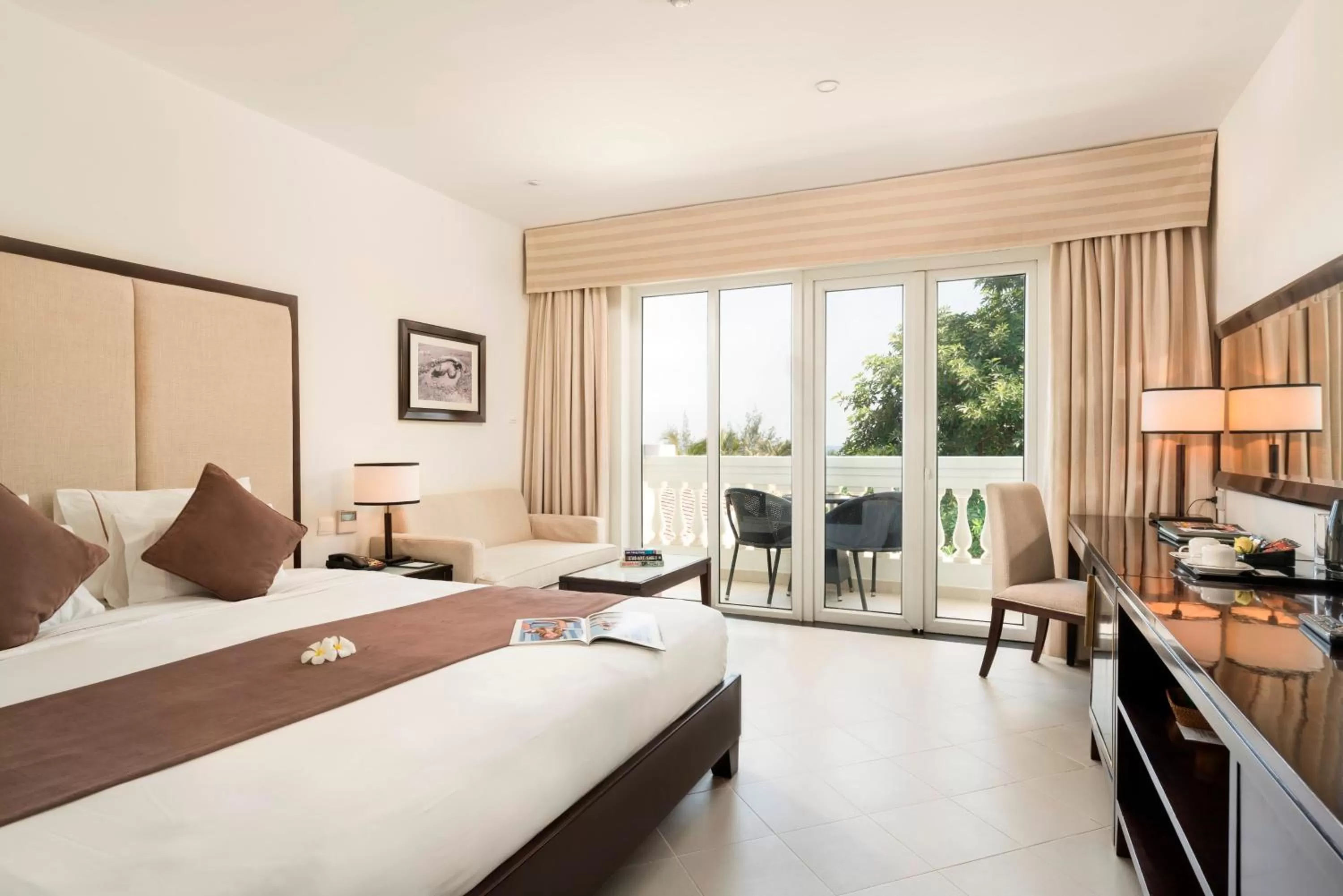 Bed in Boutique Hoi An Resort