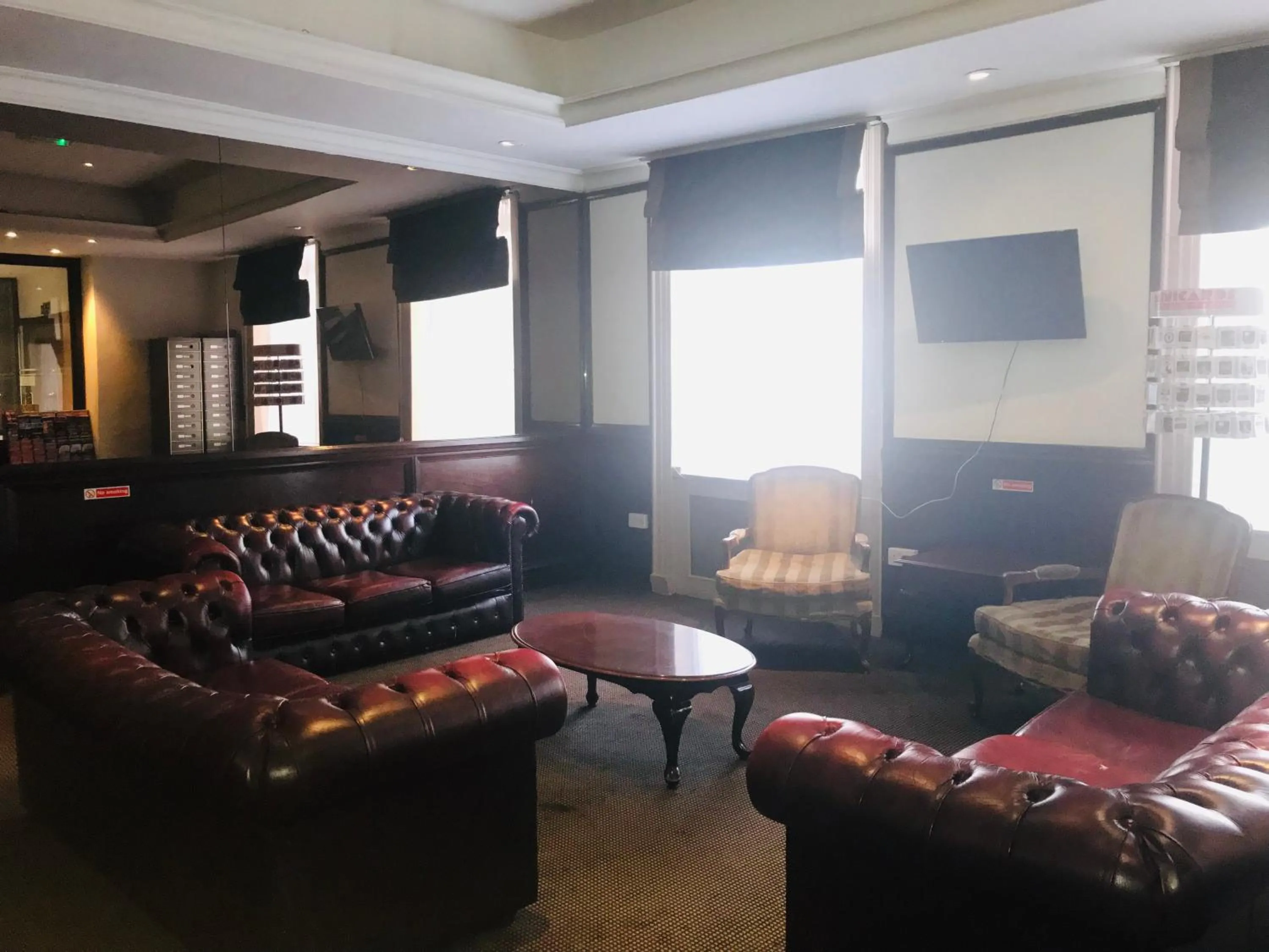 Seating area in Rose Court Hotel