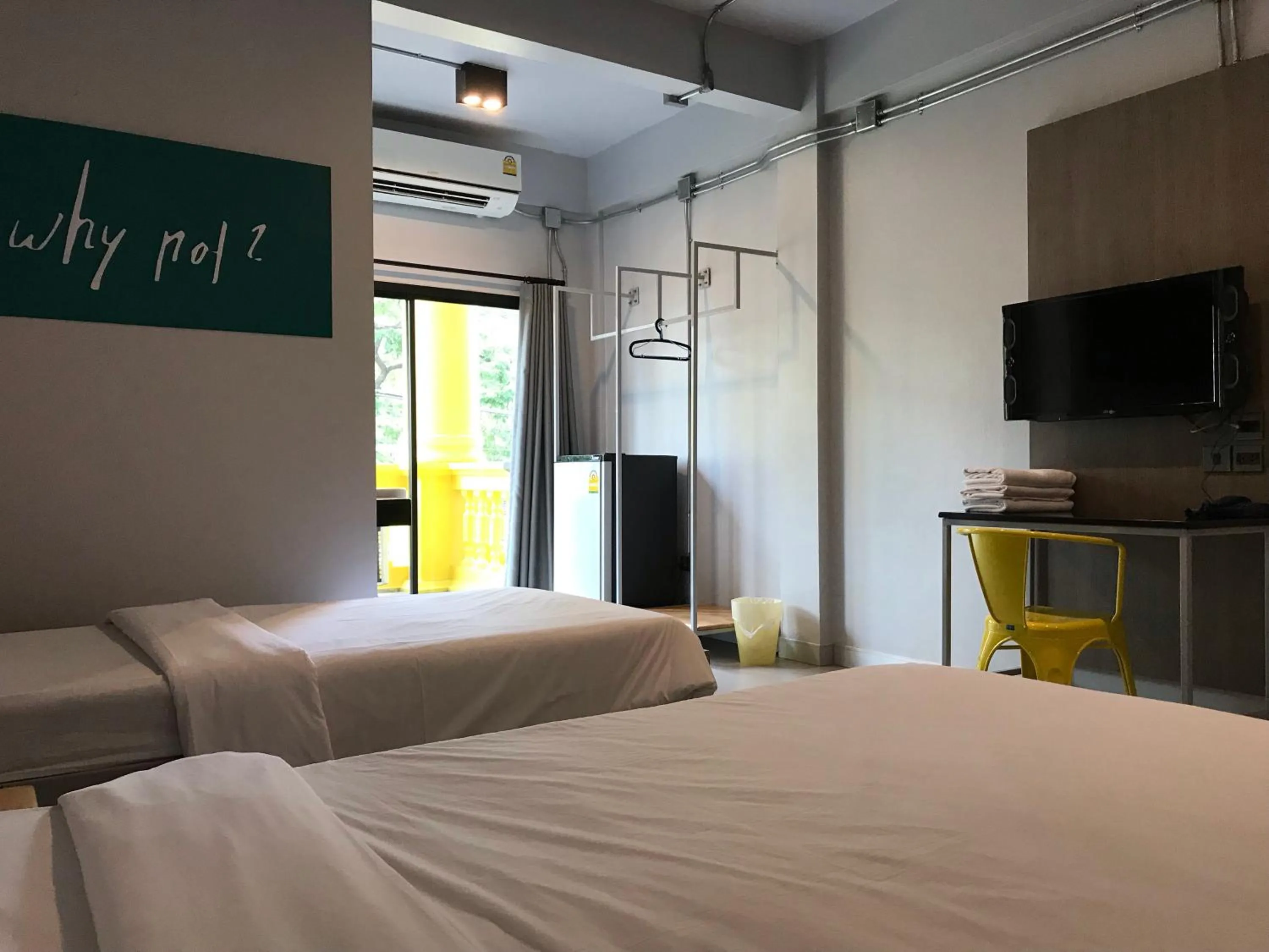 Bed in S1hostel Bangkok