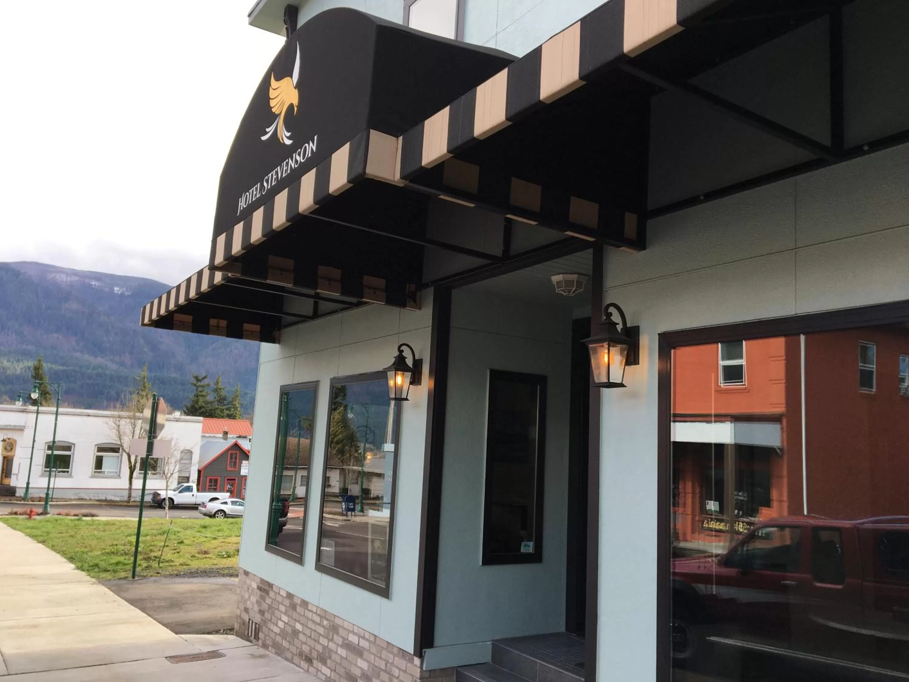 Property building in Hotel Stevenson