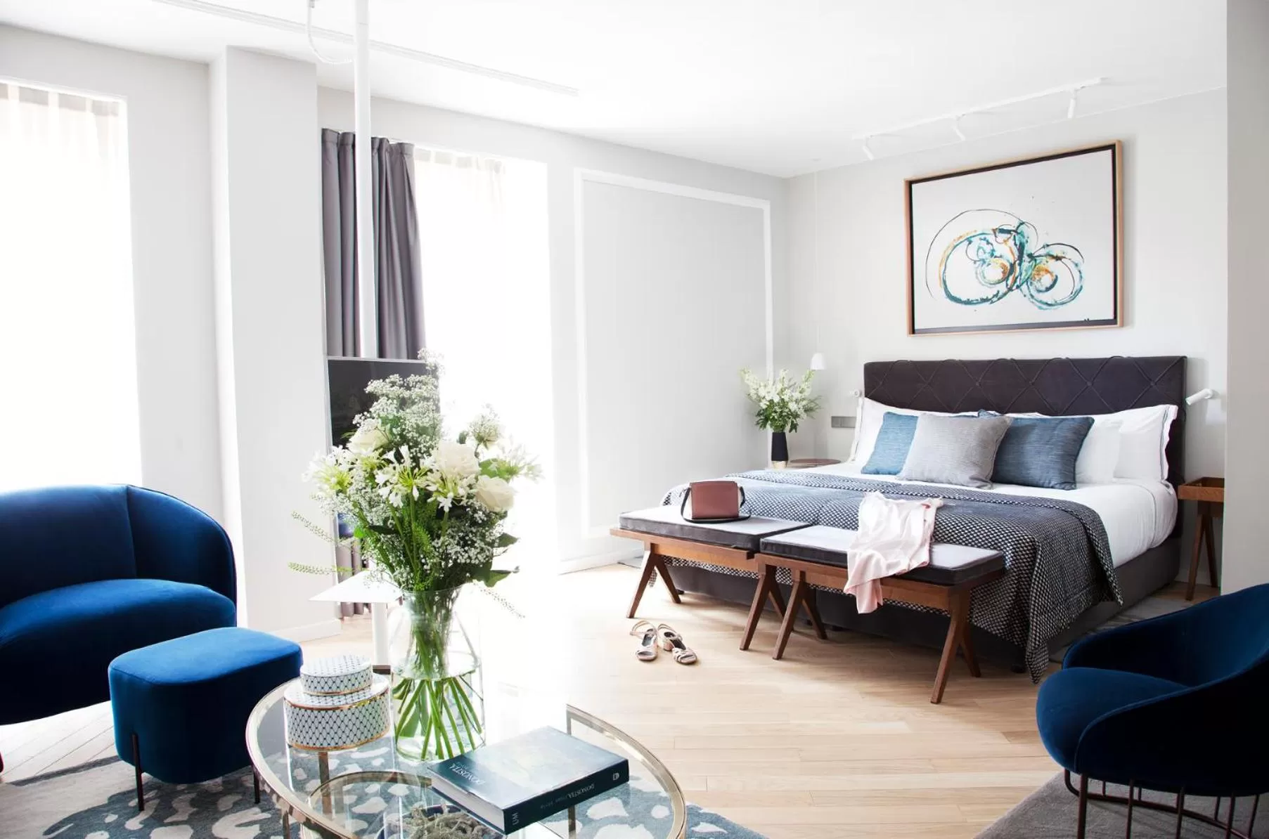 Bedroom, Bed in Lasala Plaza Hotel - Adults Only