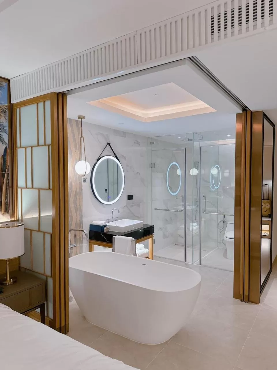 Shower in Grand Hyams Hotel - Quy Nhon Beach