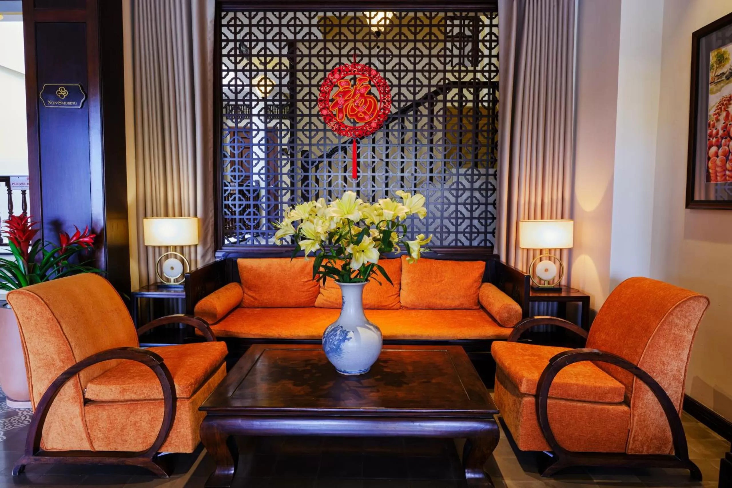 Living room in Little Hoi An . A Boutique Hotel & Spa