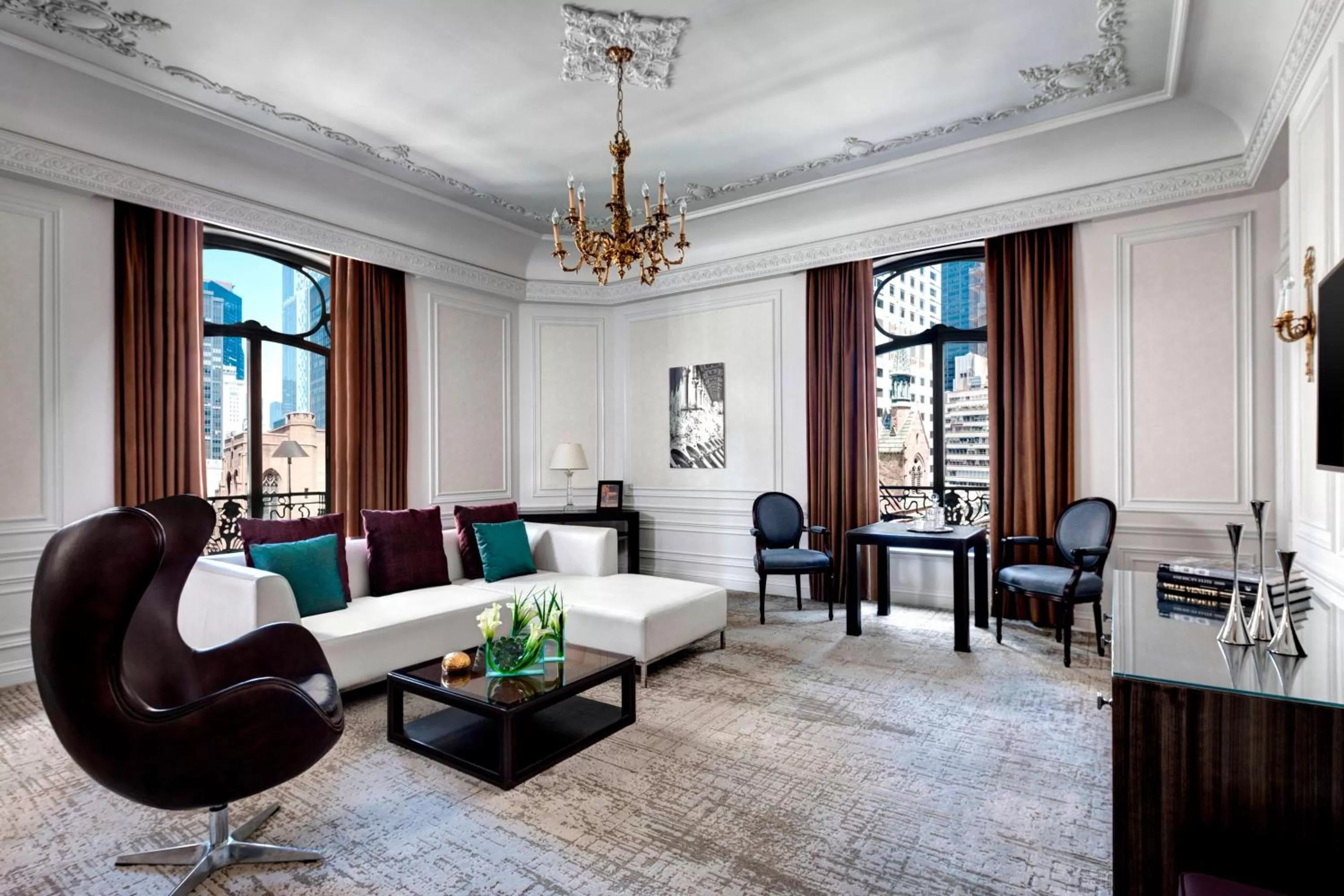 Living room in The St. Regis New York