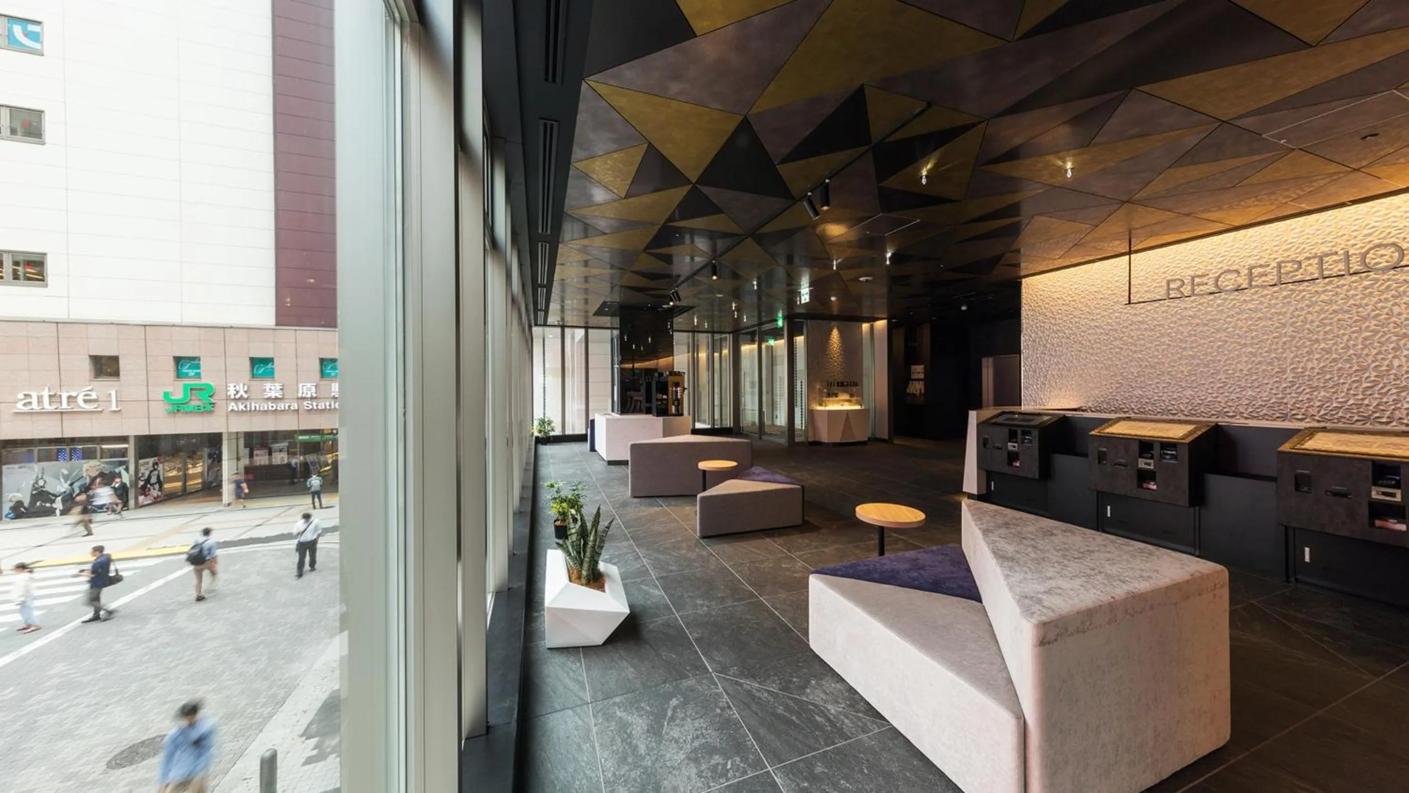 Lobby or reception in JR East Hotel Mets Premier Akihabara