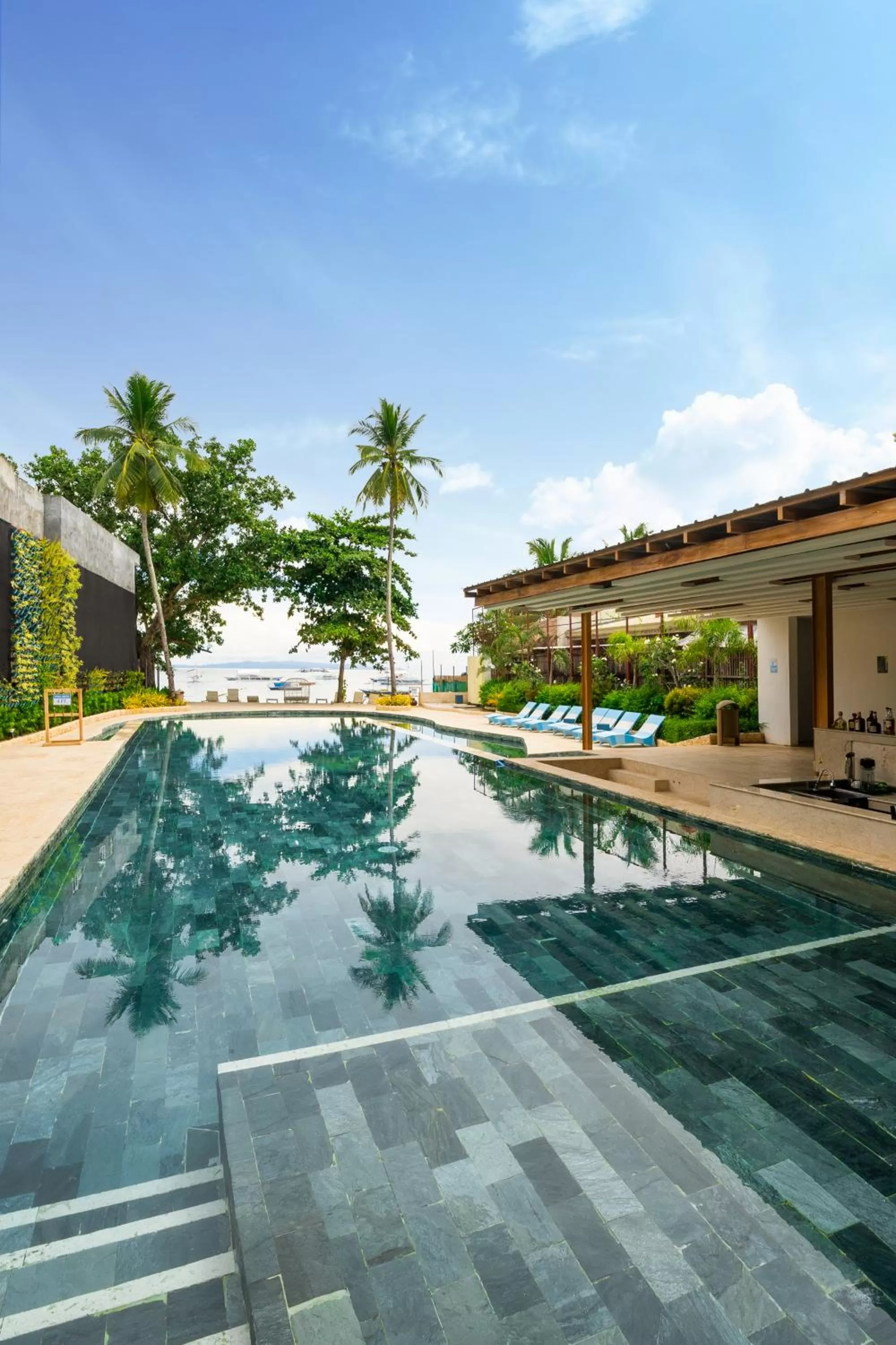 Swimming pool in Solea Coast Resort Panglao