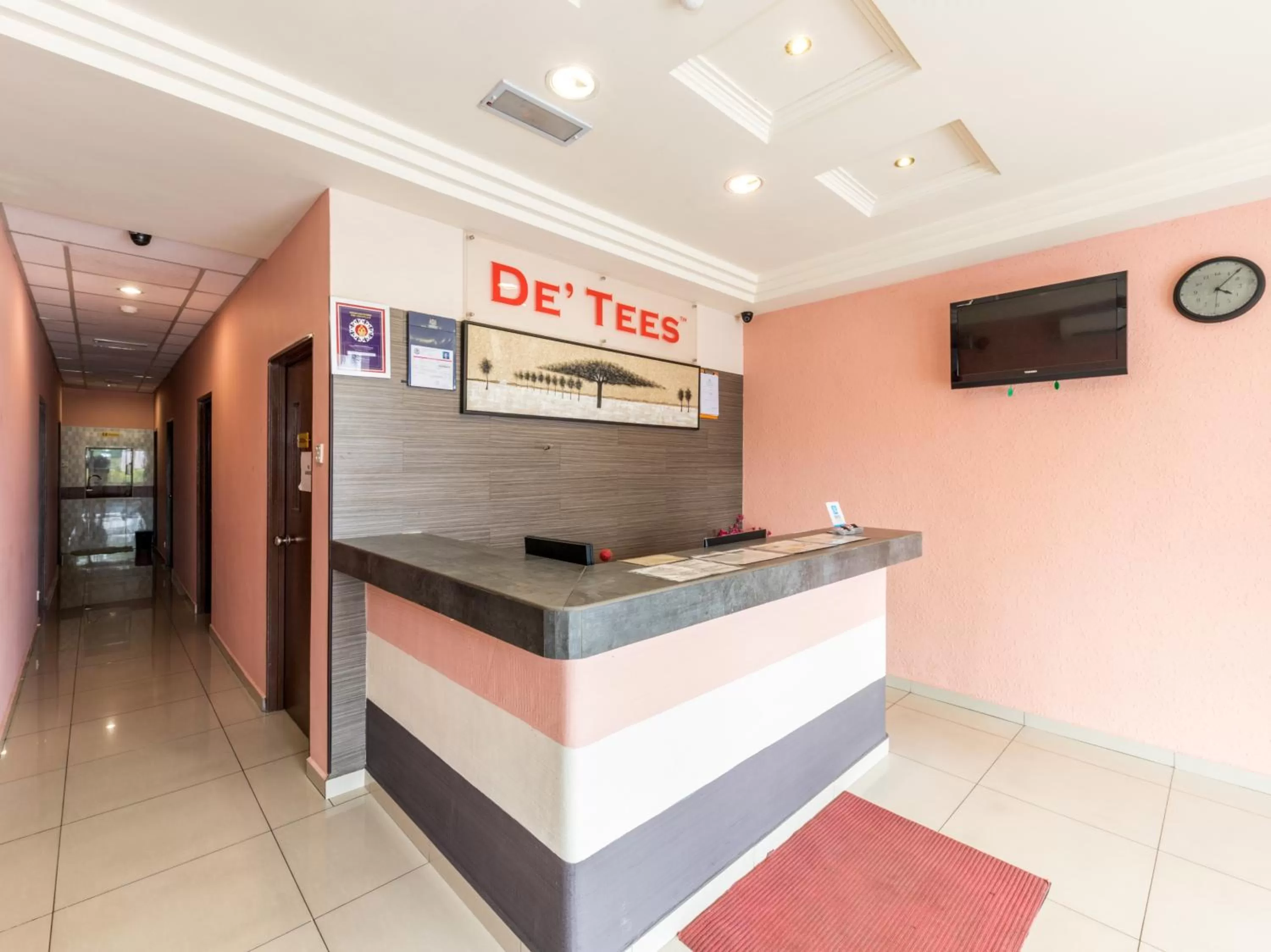 Lobby or reception in Hotel De' Tees, Masai Utama