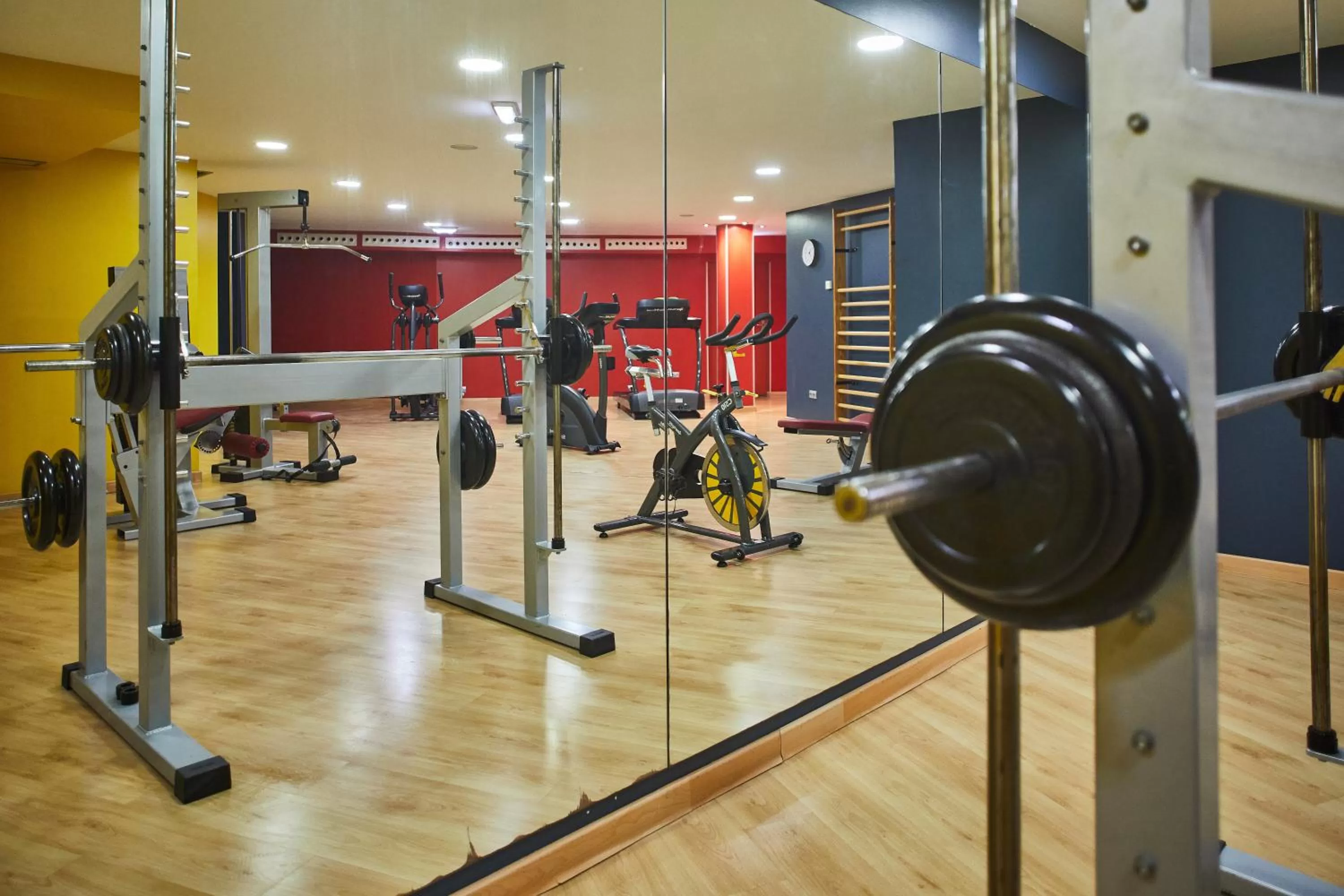 Fitness centre/facilities in Silken Ciudad Gijón