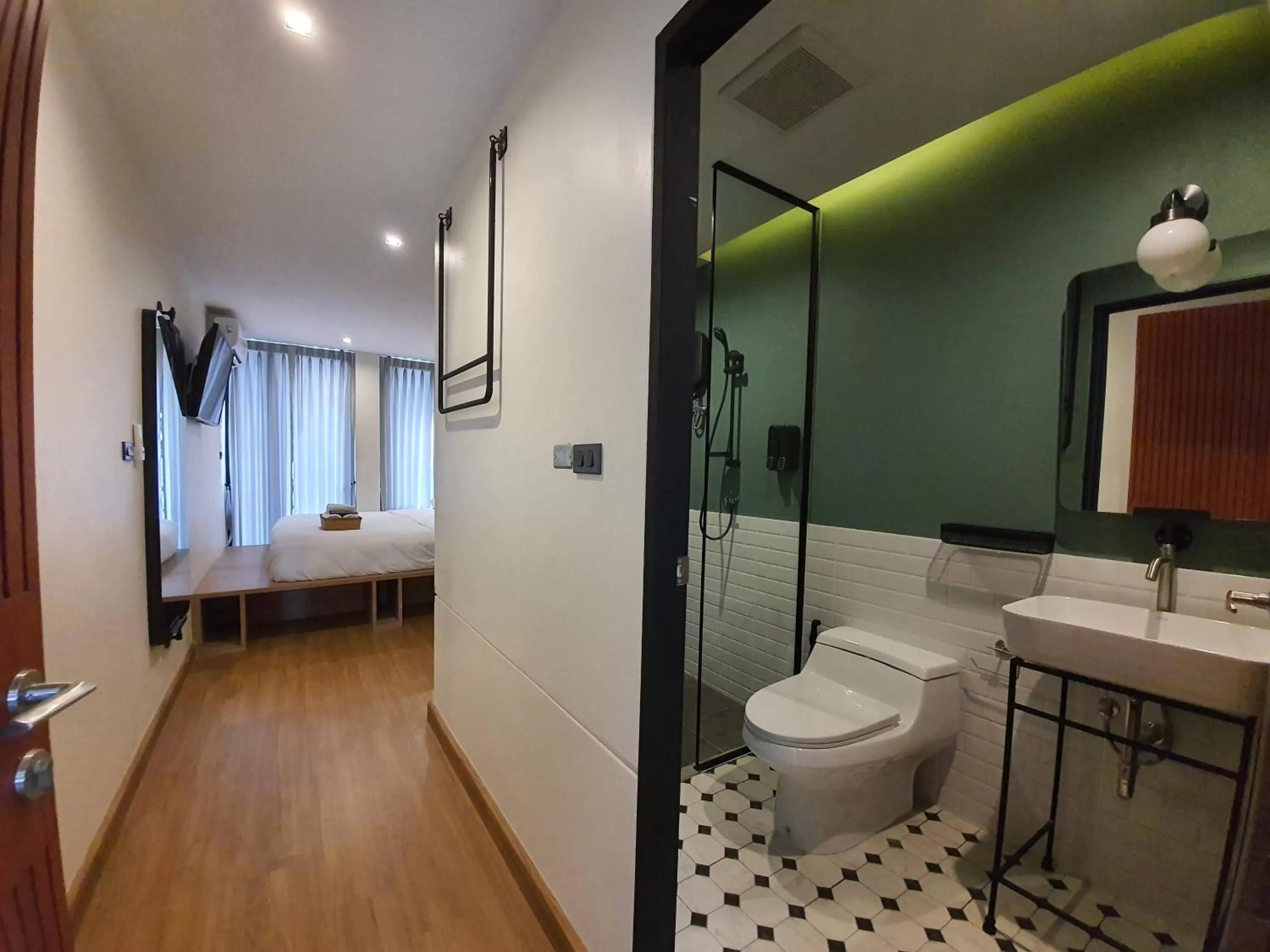 Shower, Bathroom in The Singha Hotel - Korat