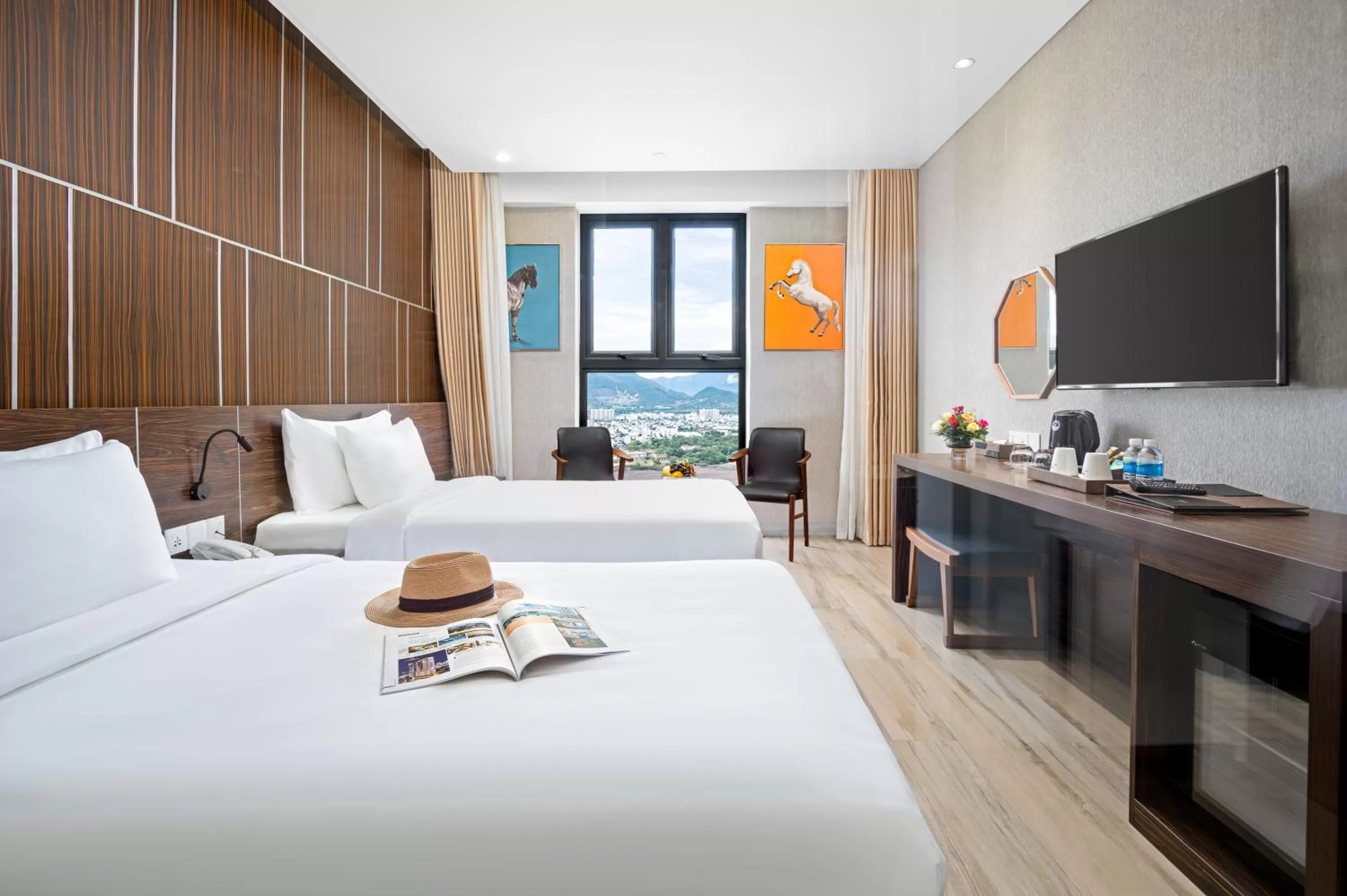 TV and multimedia, Bed in Emerald Bay Hotel & Spa Nha Trang