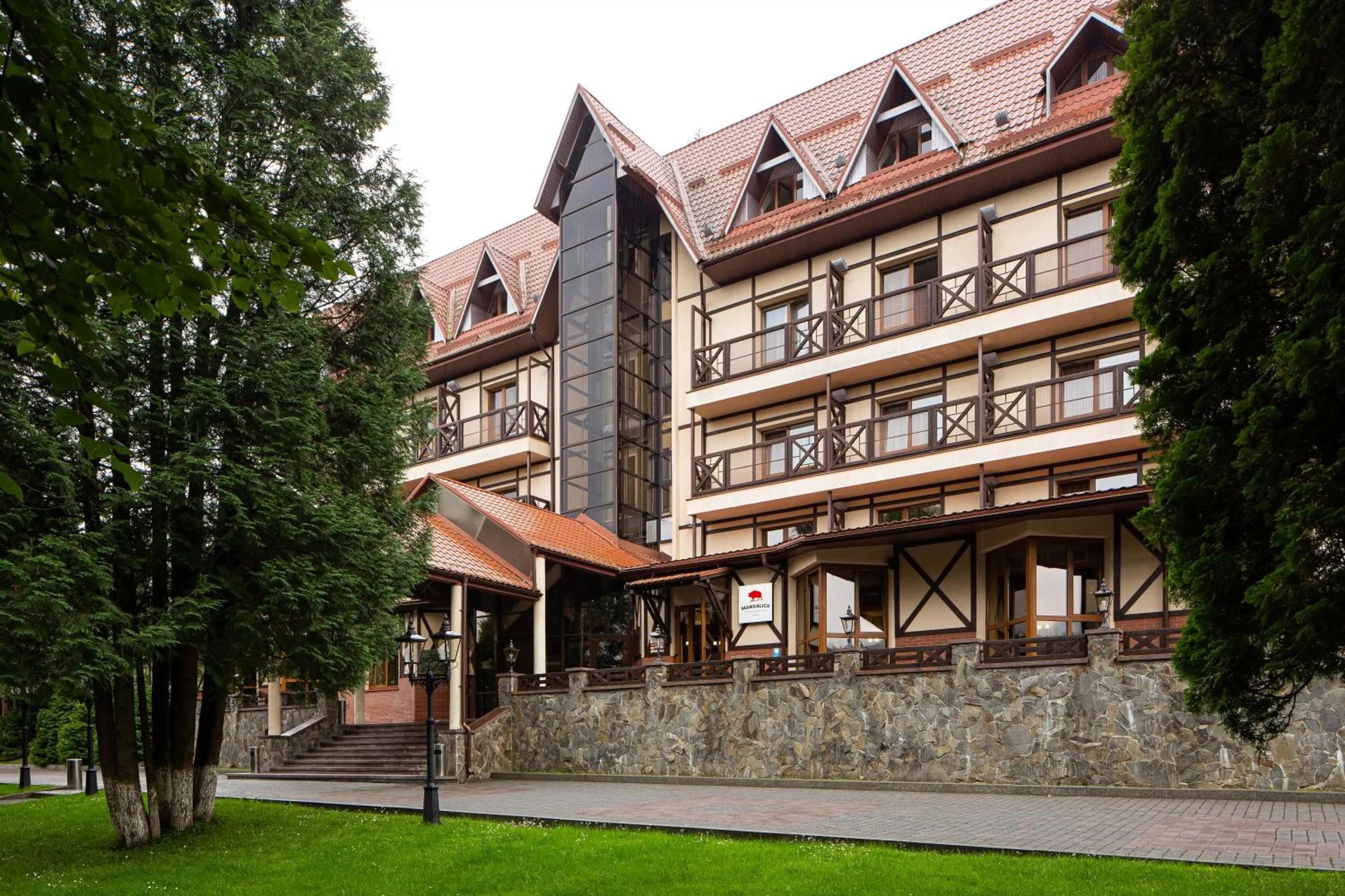 Facade/entrance in Edelweiss