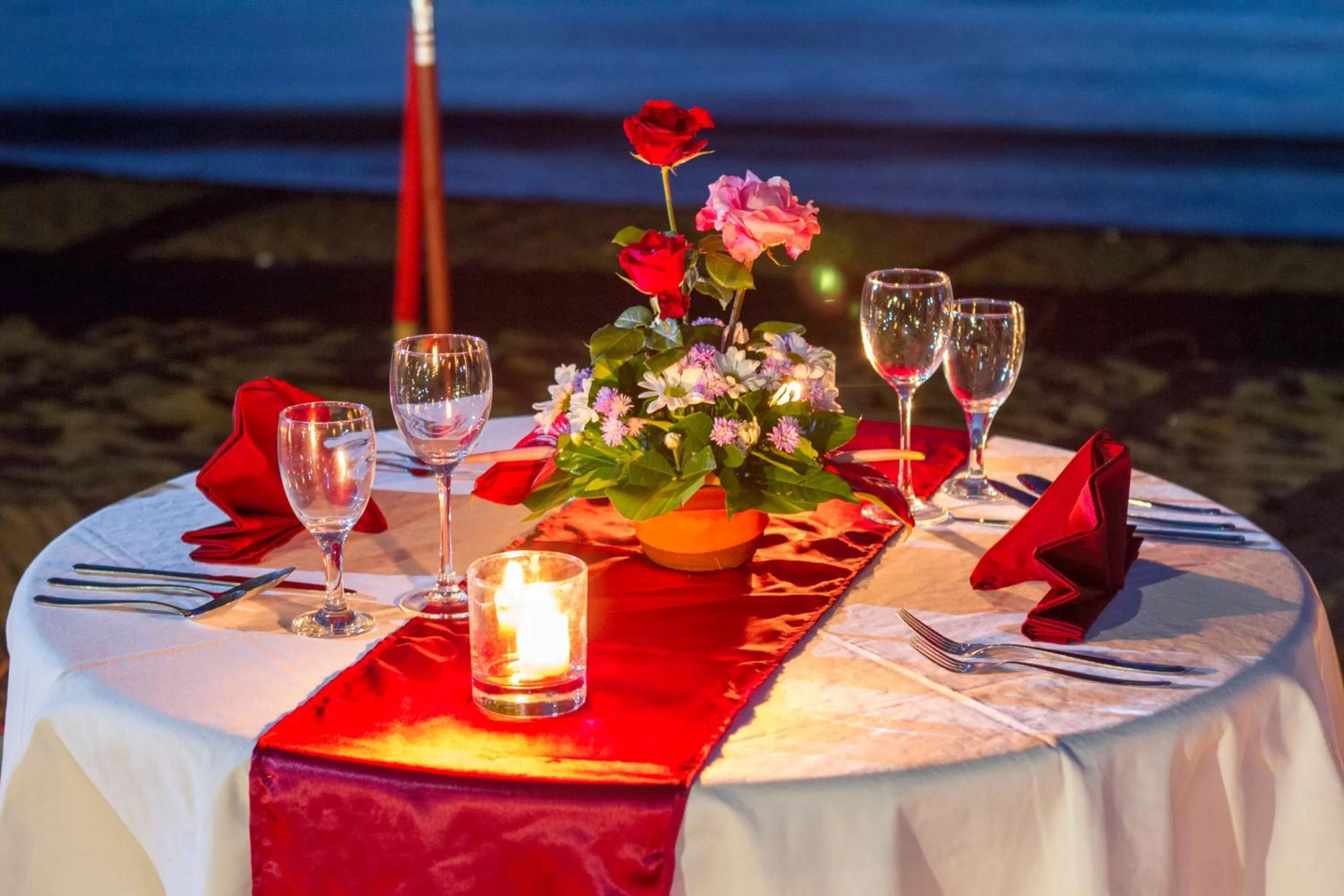 Dinner in Bali Taman Beach Resort & Spa Lovina