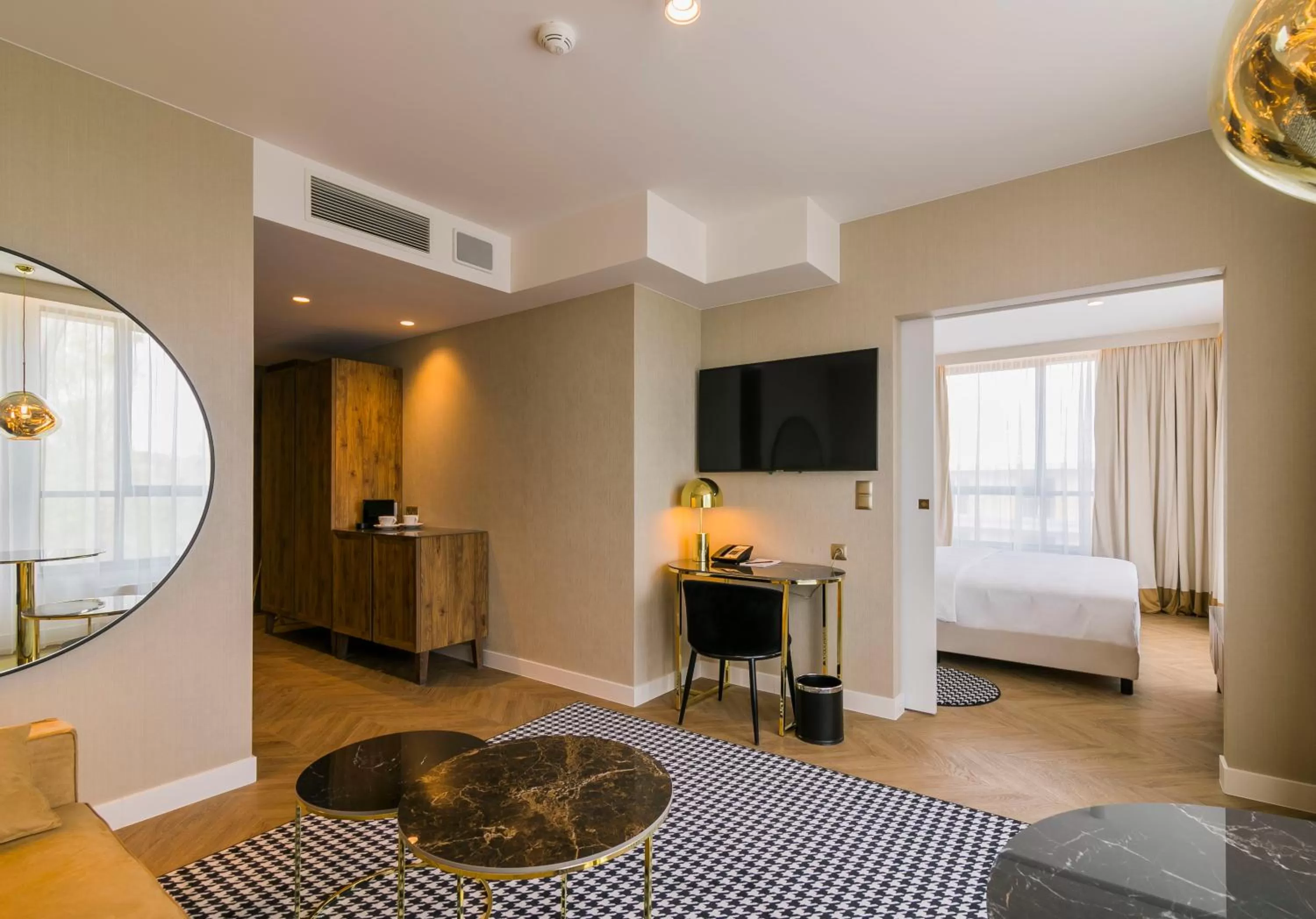 Photo of the whole room, Bed in Radisson Blu Hotel Sopot