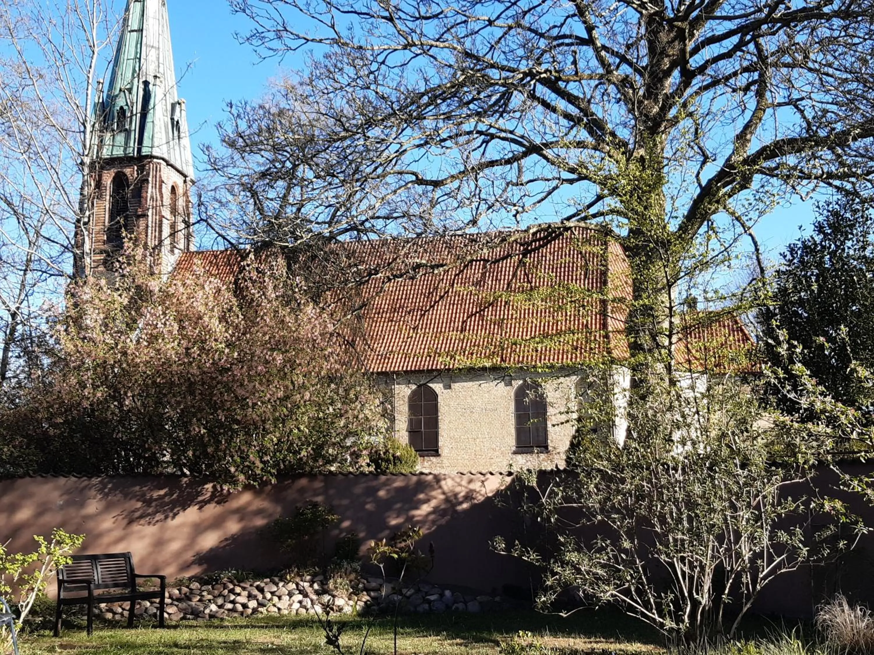 View (from property/room) in Gästehaus bed & kitchen