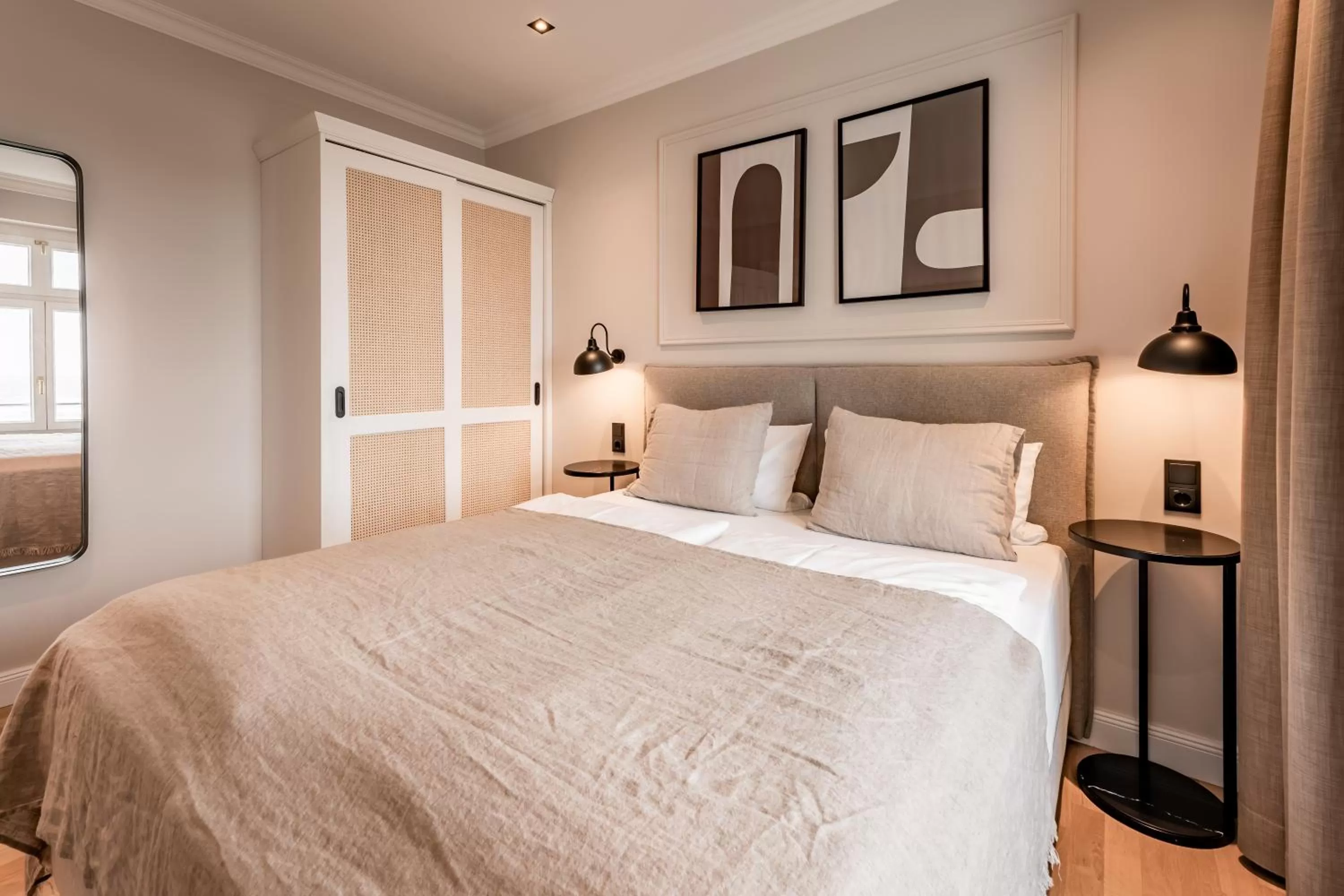 Bed in Strandhotel Kurhaus Juist