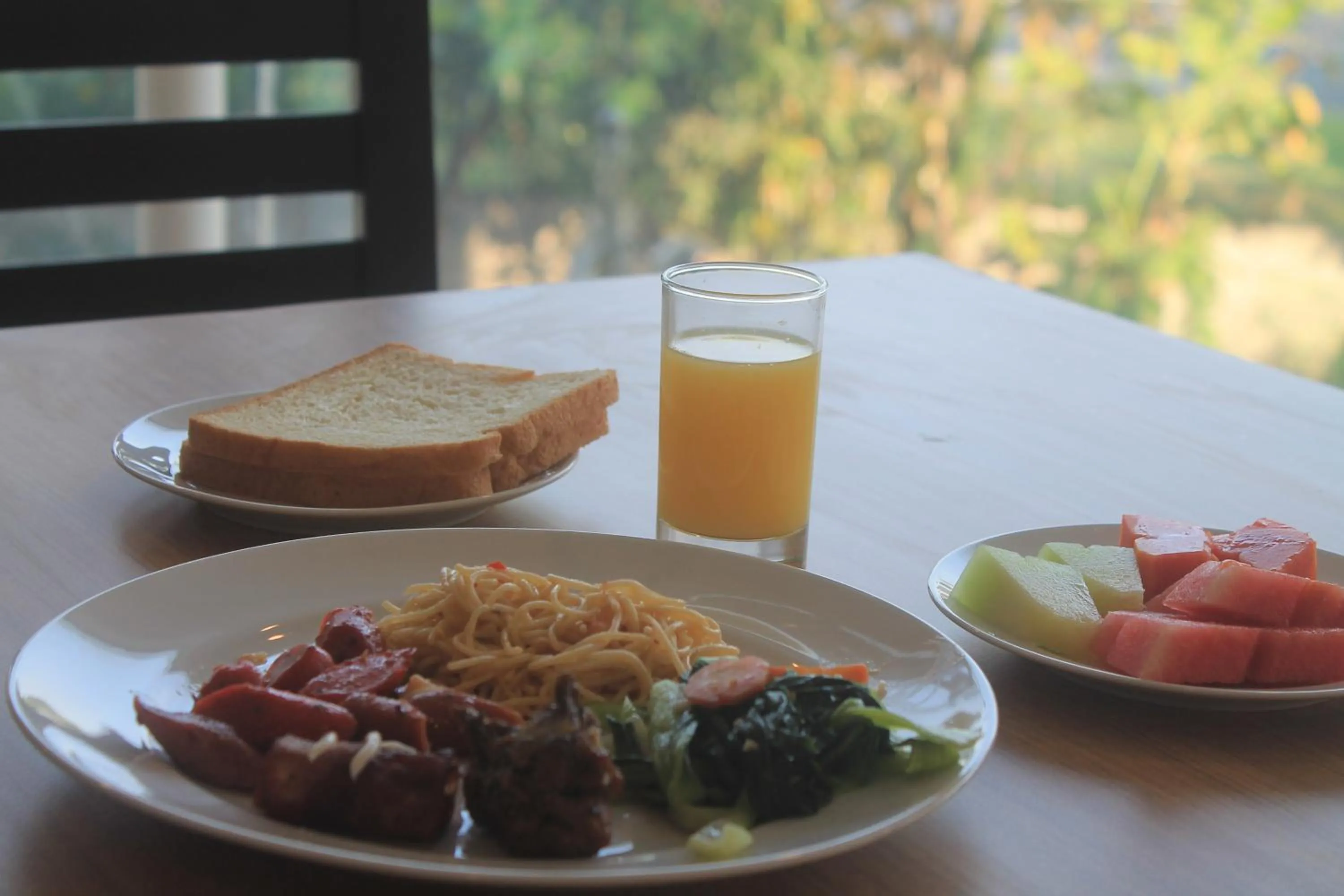 Buffet breakfast in Namira Syariah Hotel Surabaya