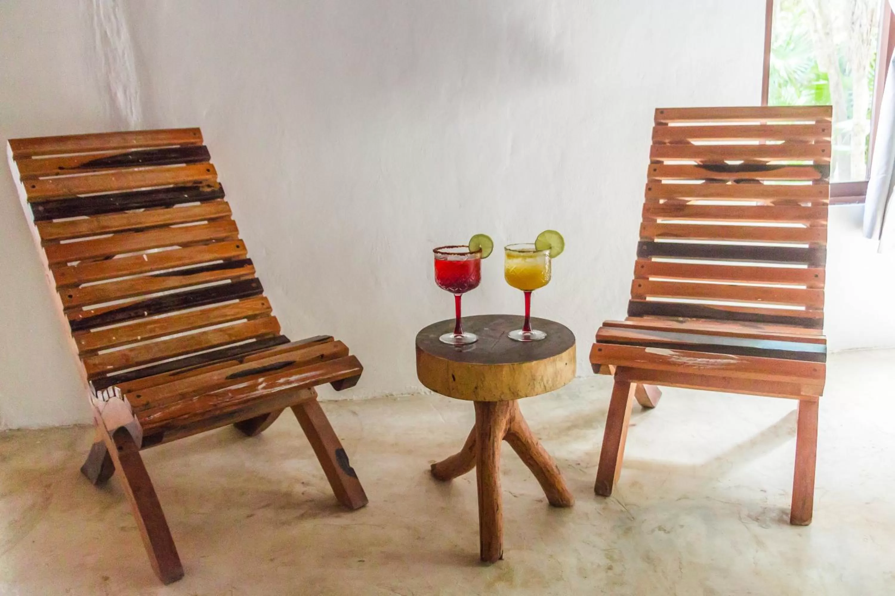 Seating area in Roc Luxe Tulum