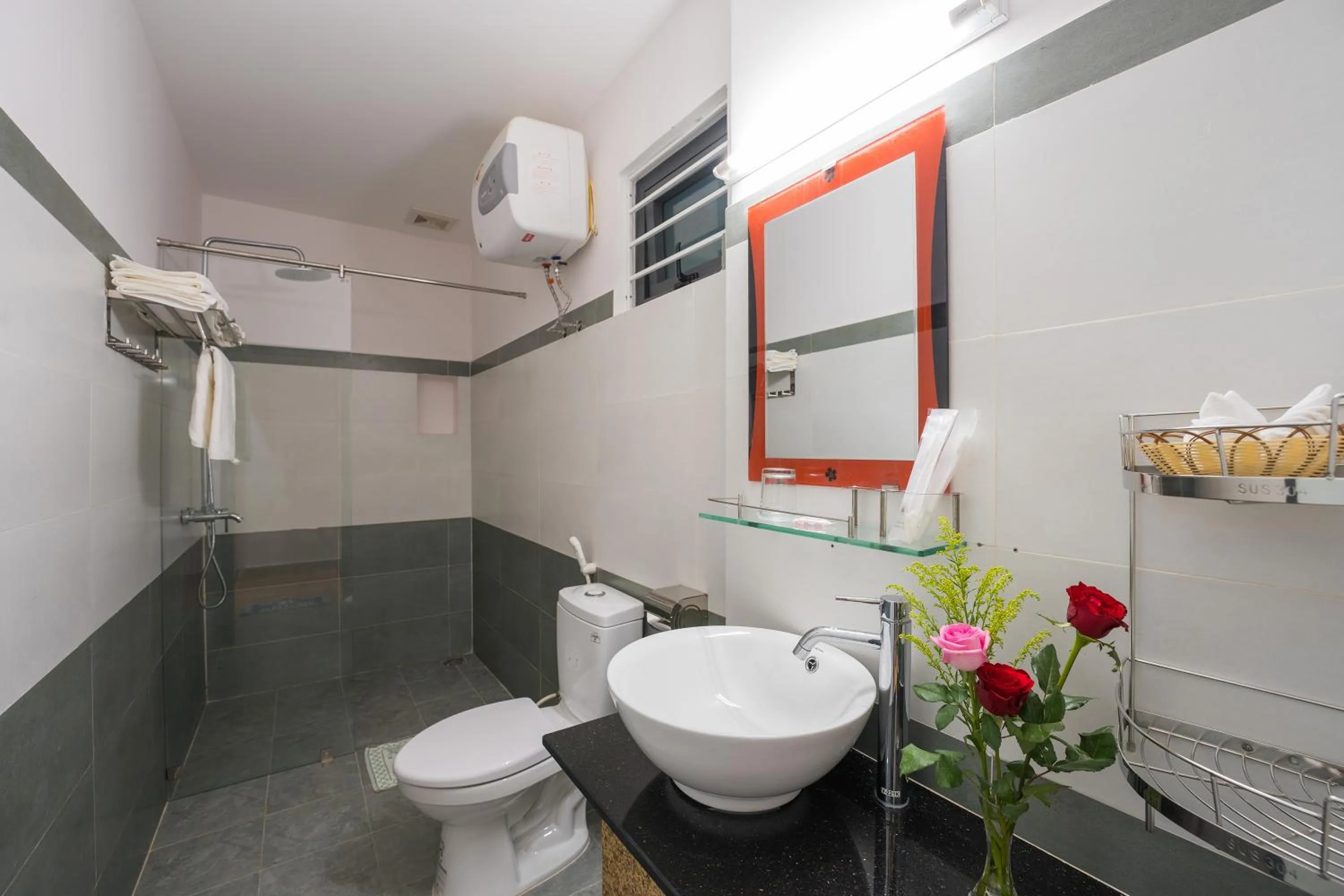 Shower in Countryside Moon Homestay