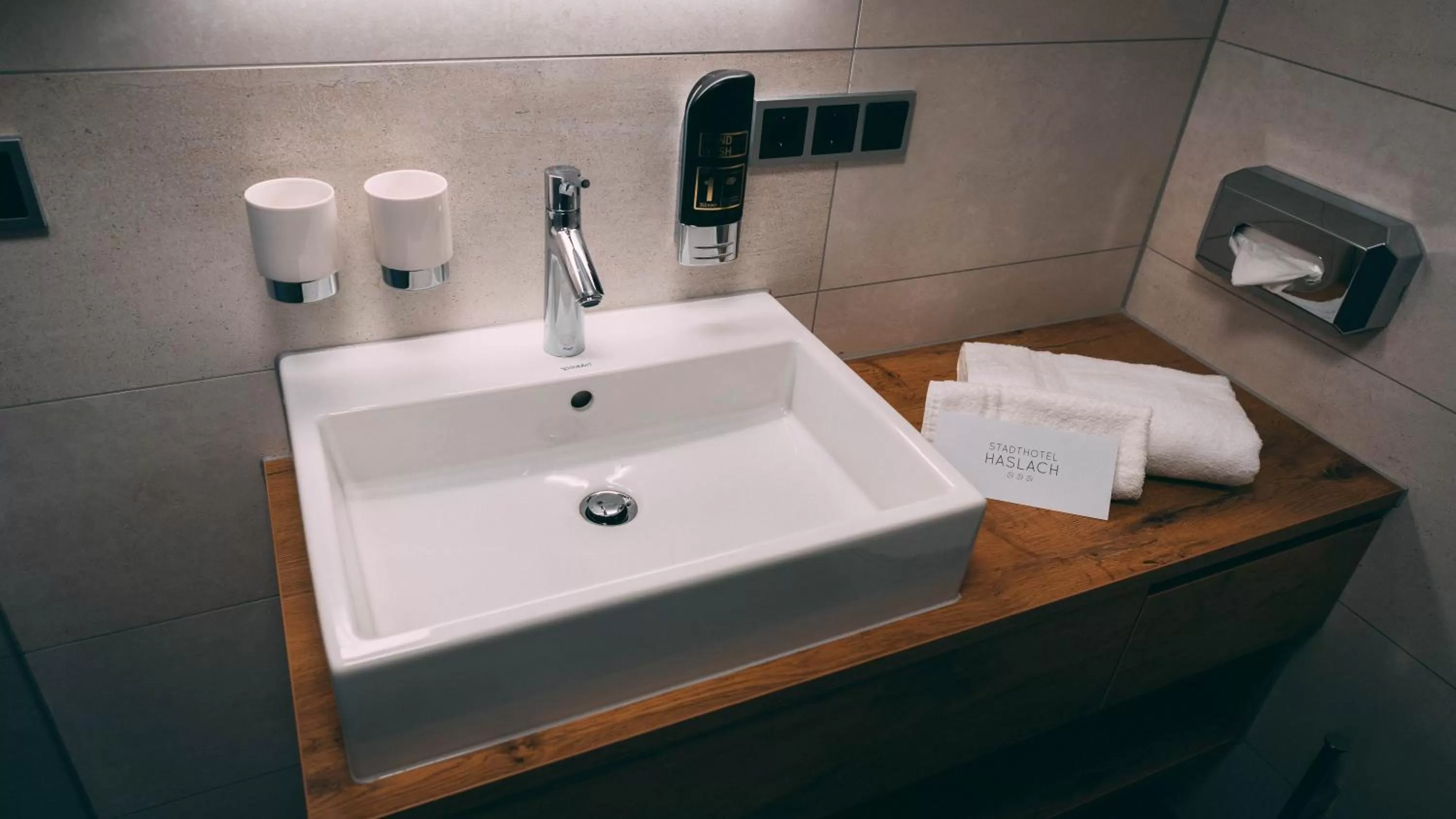 Bathroom in Stadthotel Haslach