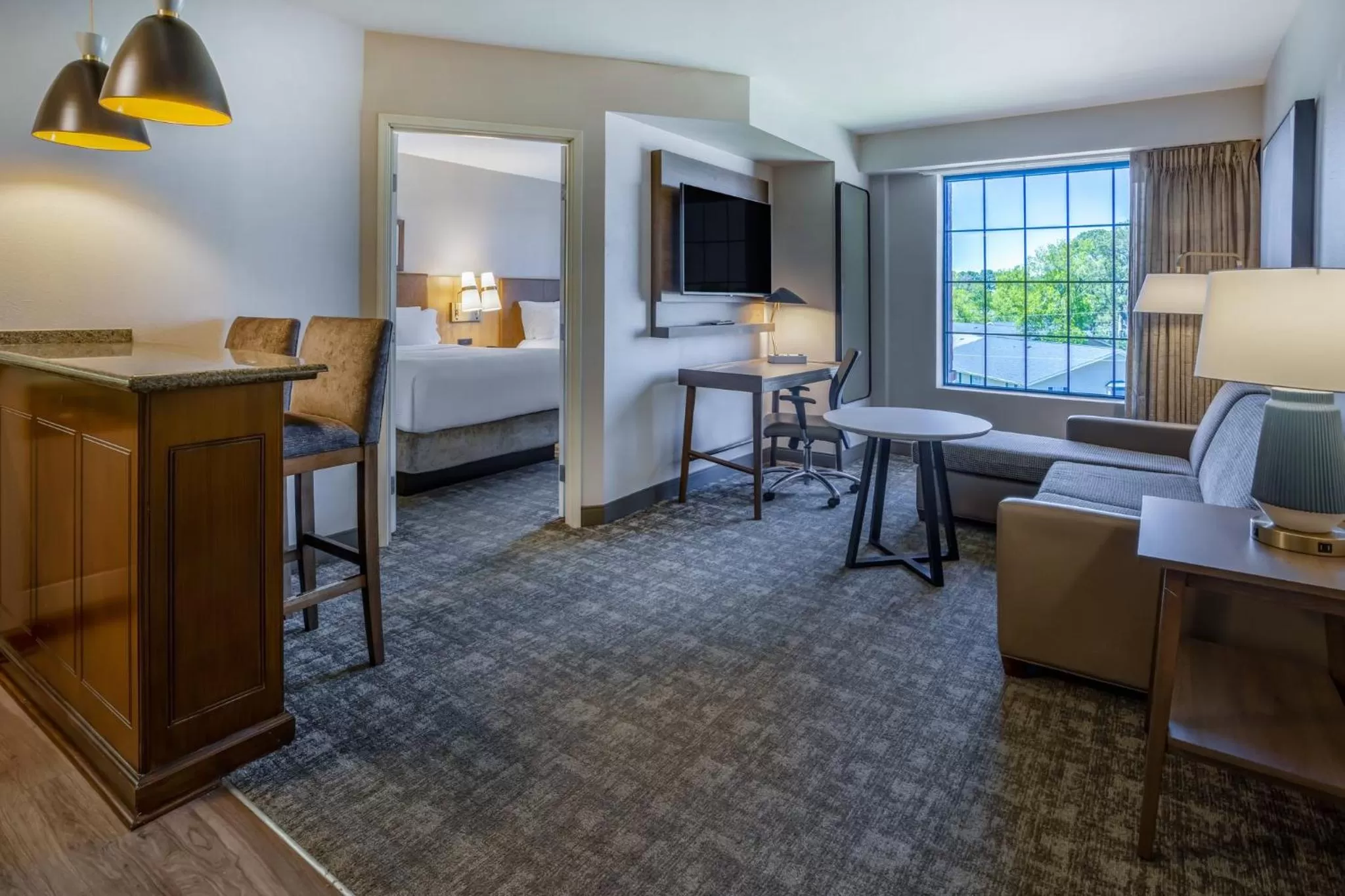 Photo of the whole room, Bed in Staybridge Suites Wilmington East by IHG
