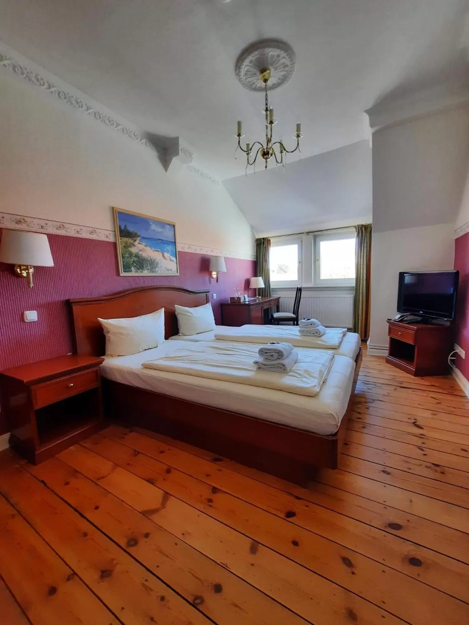 Photo of the whole room, Bed in Landhaus Bode