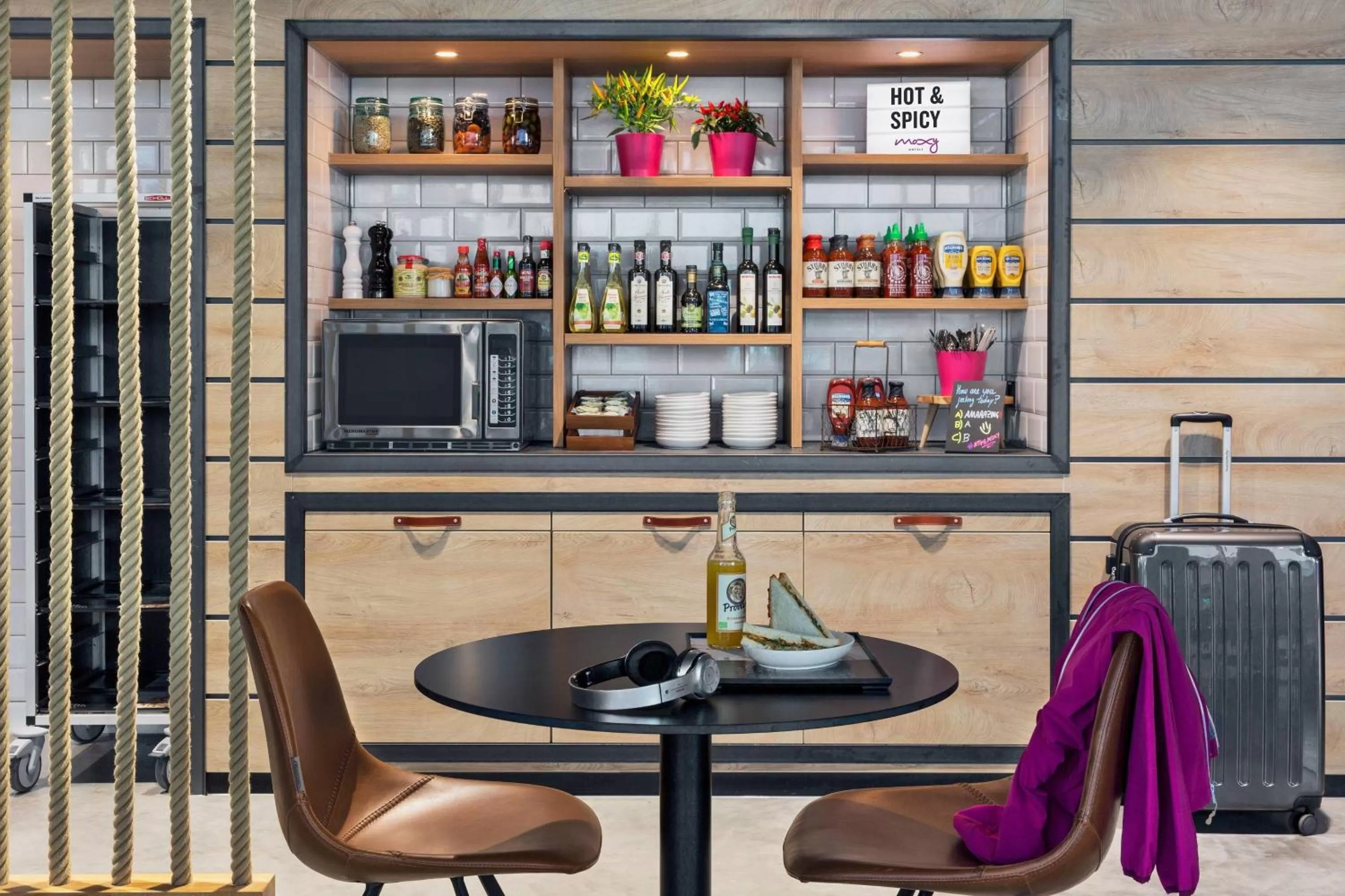 Restaurant/places to eat in Moxy Munich Ostbahnhof