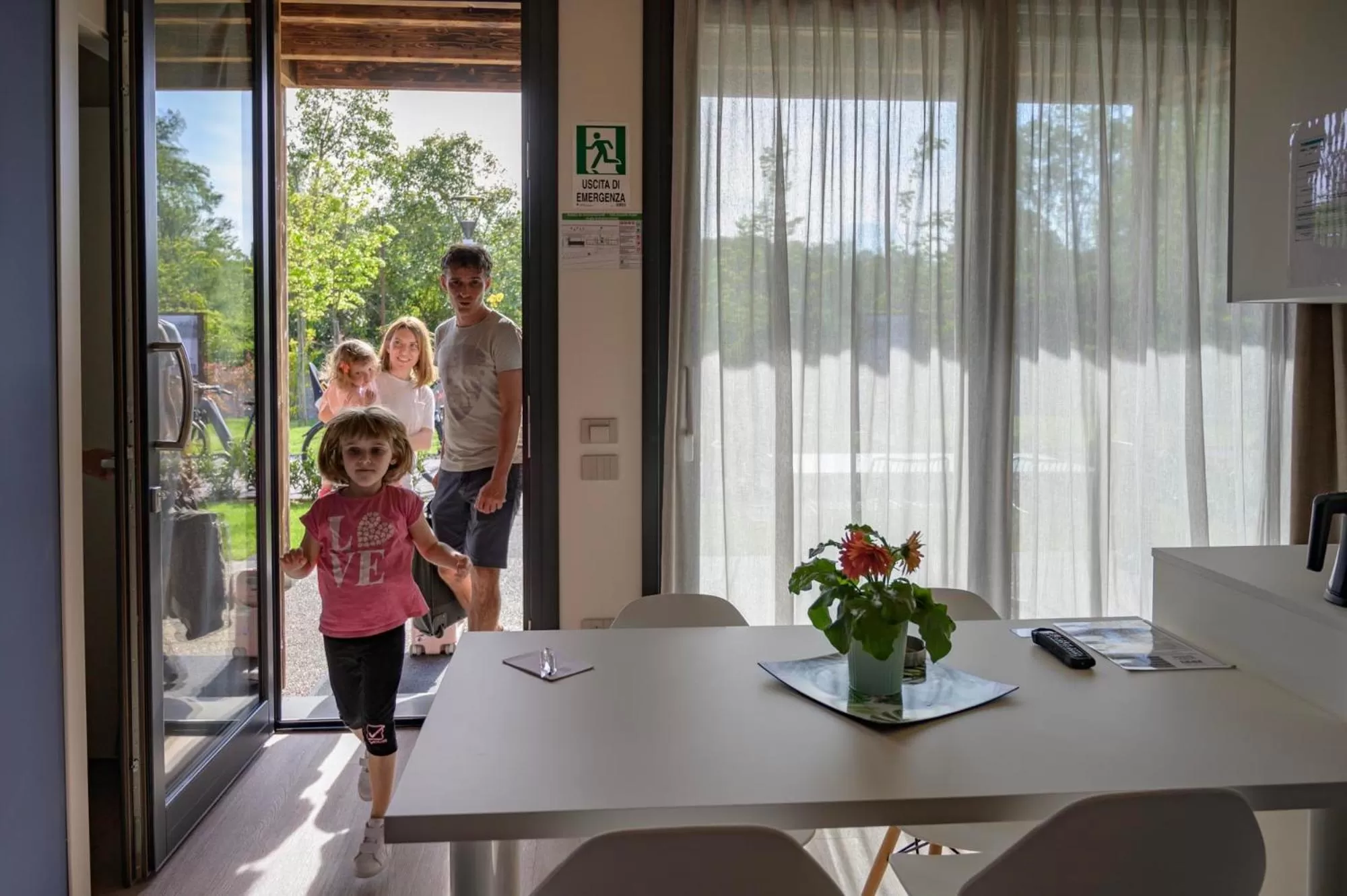 Garden view in Borgo Stazione Bike Inn