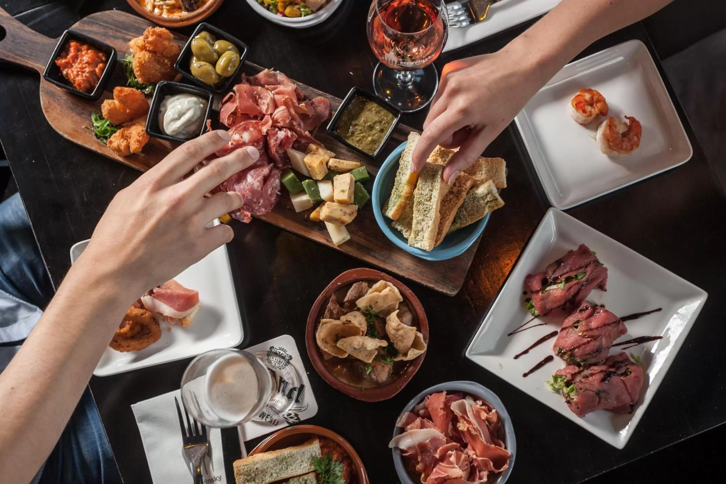 Food close-up, Food in Stravinsky Slapen