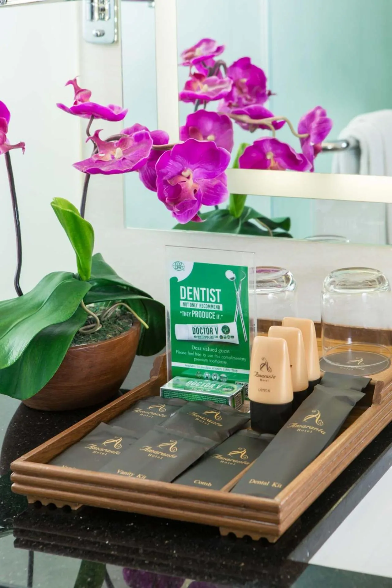 Bathroom in Amaranta Hotel